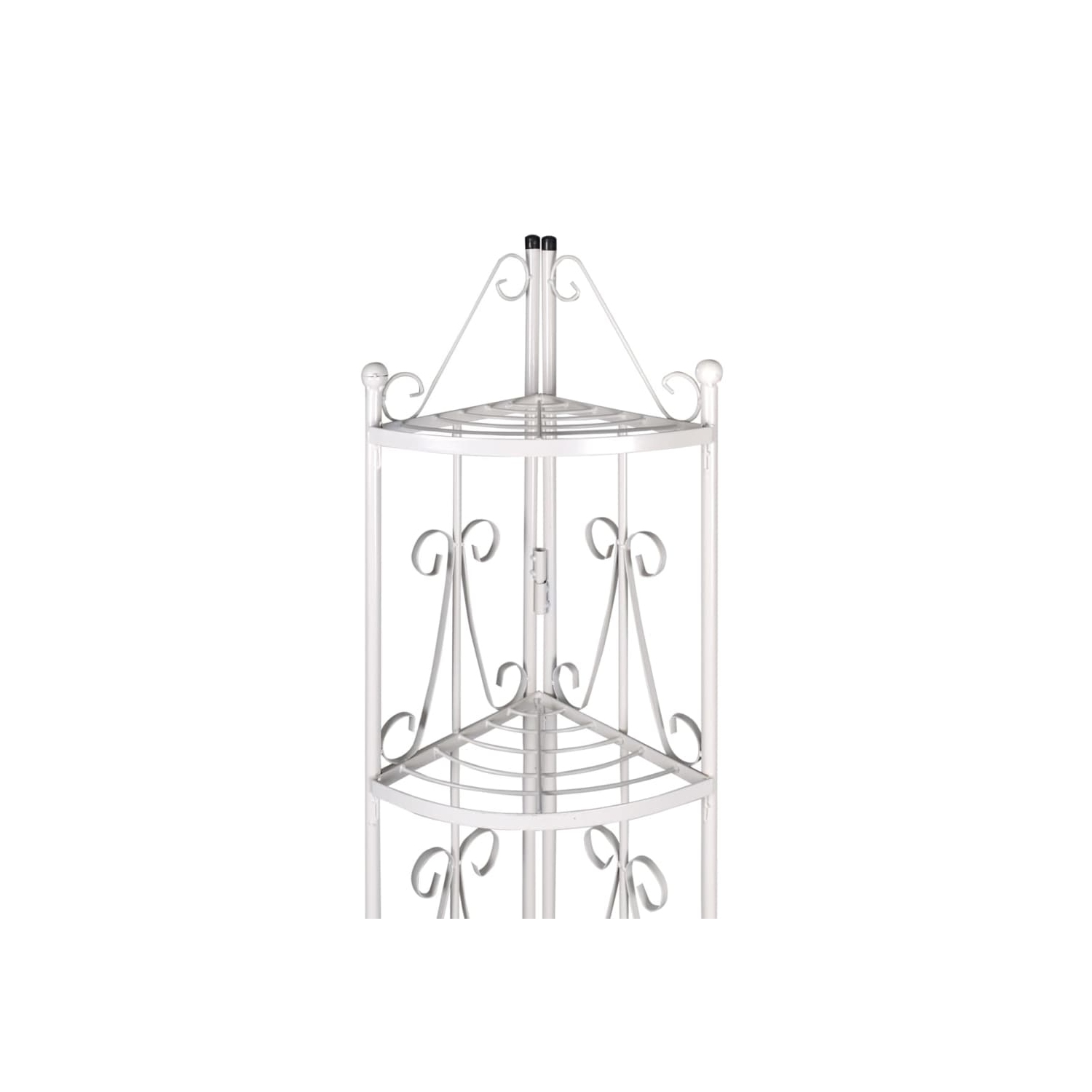 Corner Plant Rack White