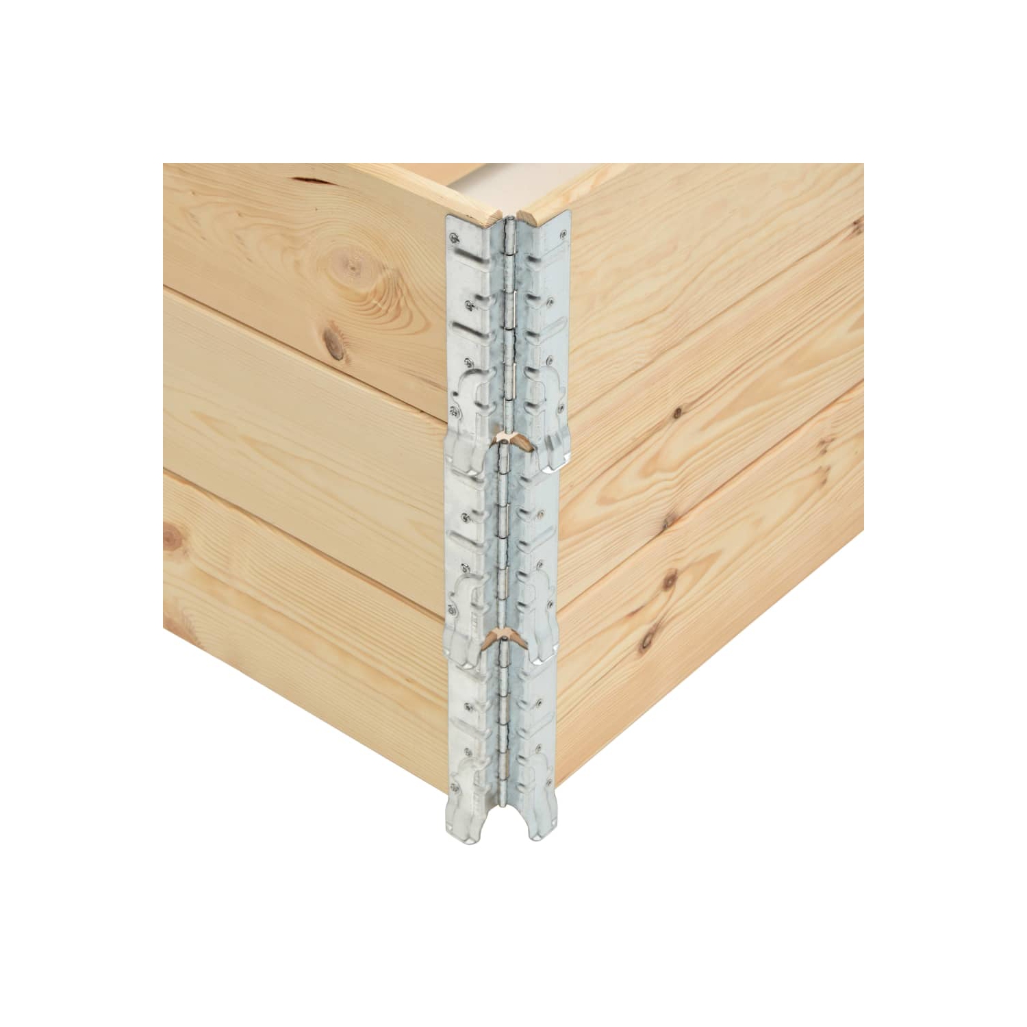 VidaXL – Collars de palette, 3 pièces, 60 x 80&nbsp;cm, bois de pin massif