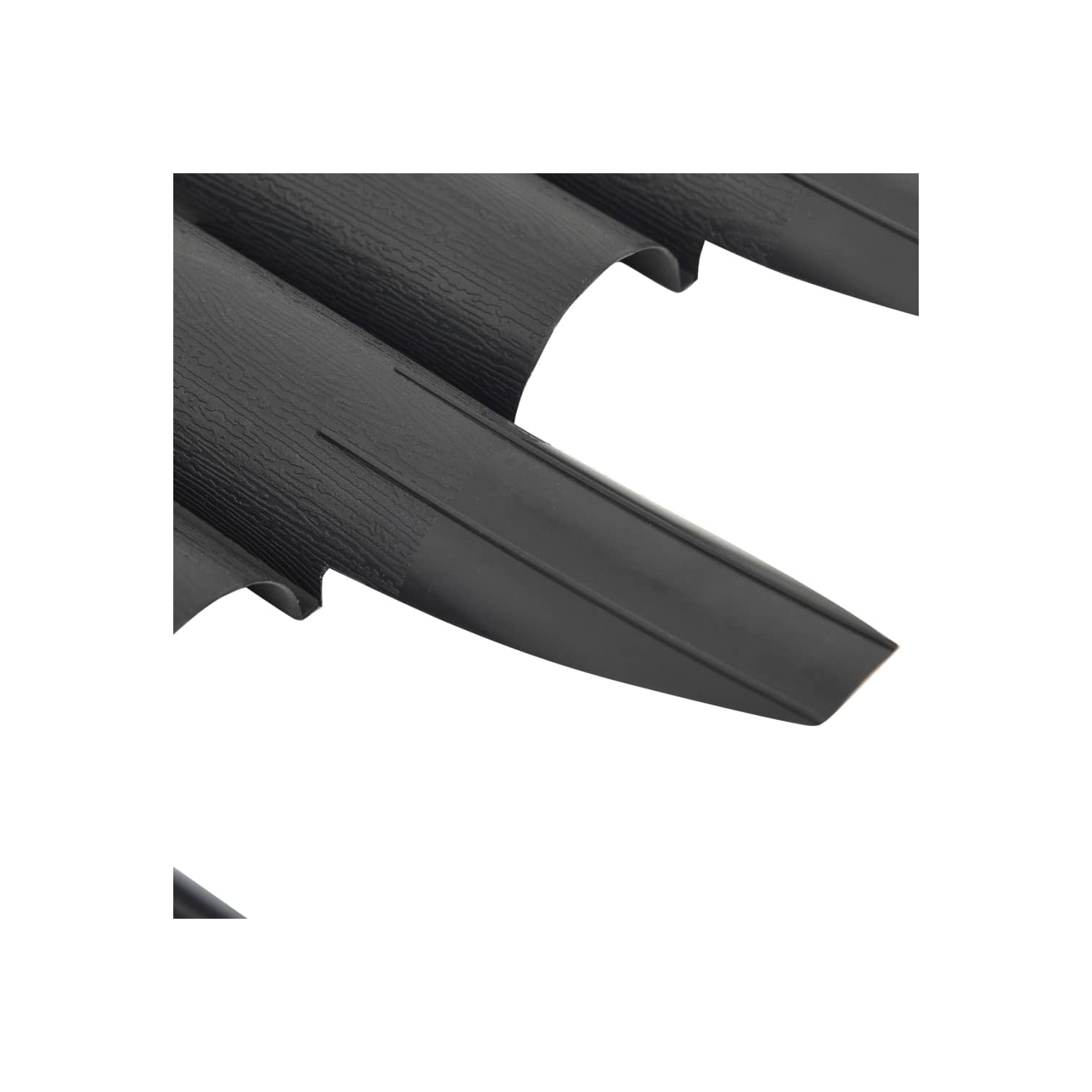 vidaXL Lawn Edgings 36 pcs Anthracite 10 m PP