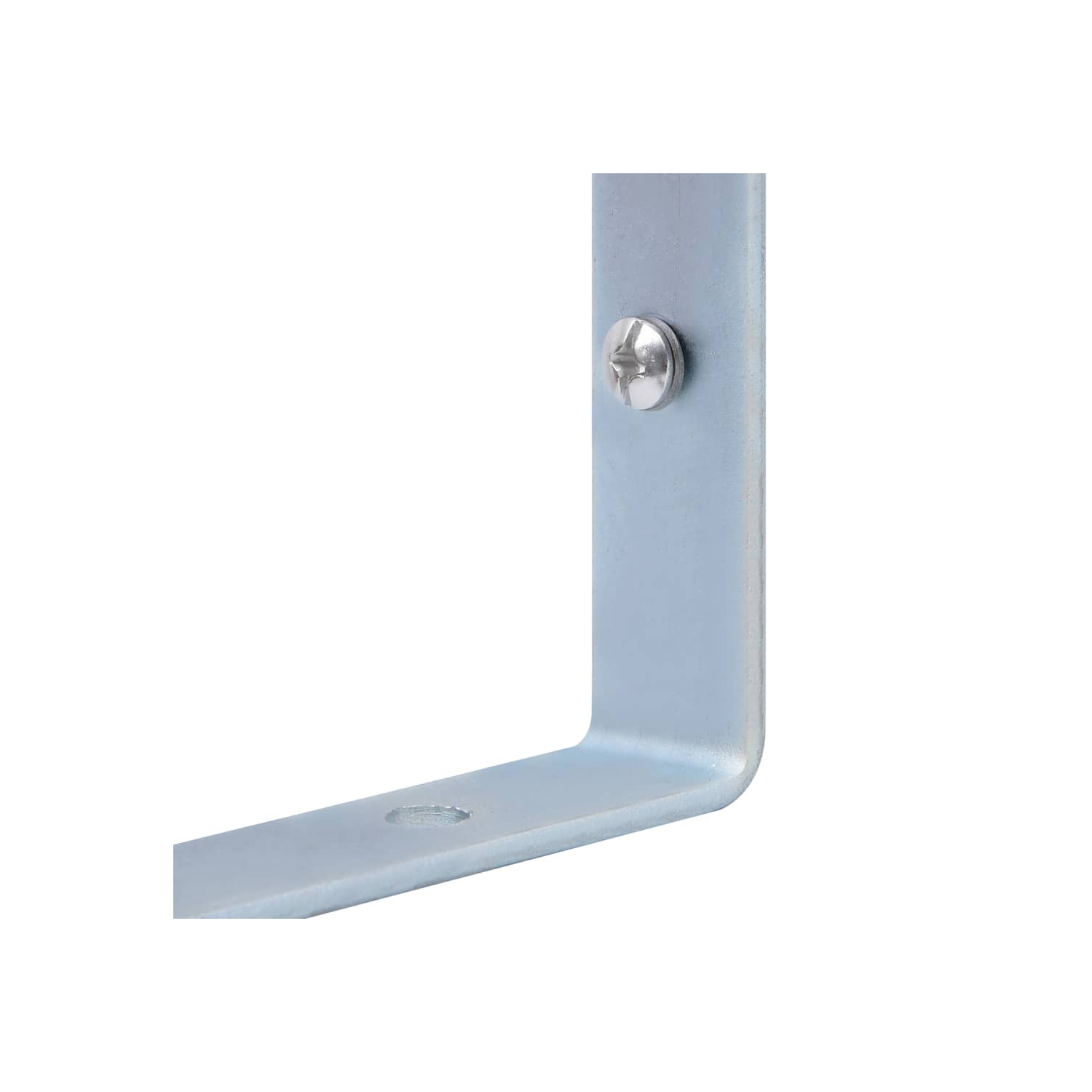 Supports de support vidaXL pour poteau de clôture 2 pièces acier galvanisé