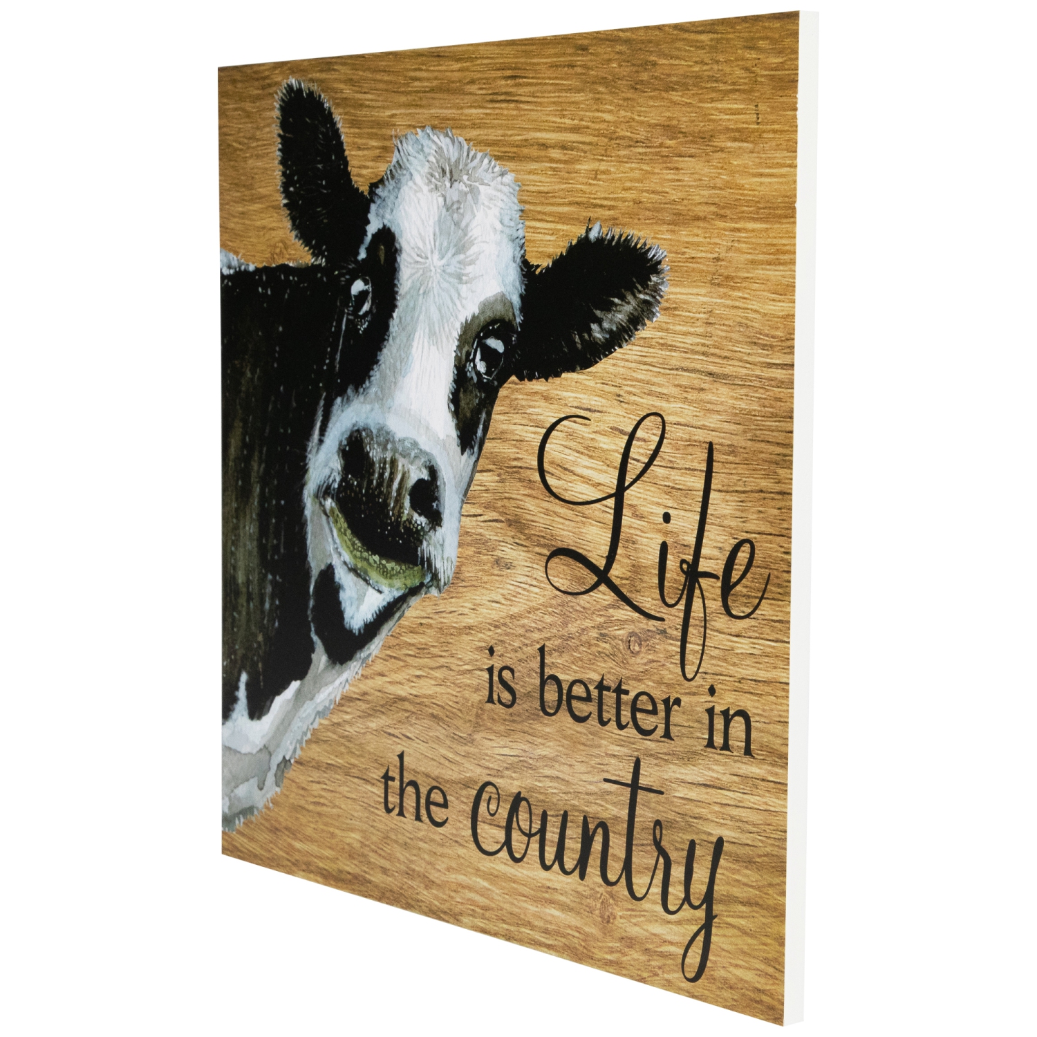 Décoration murale « Life IS Better in the Country » - 12 po