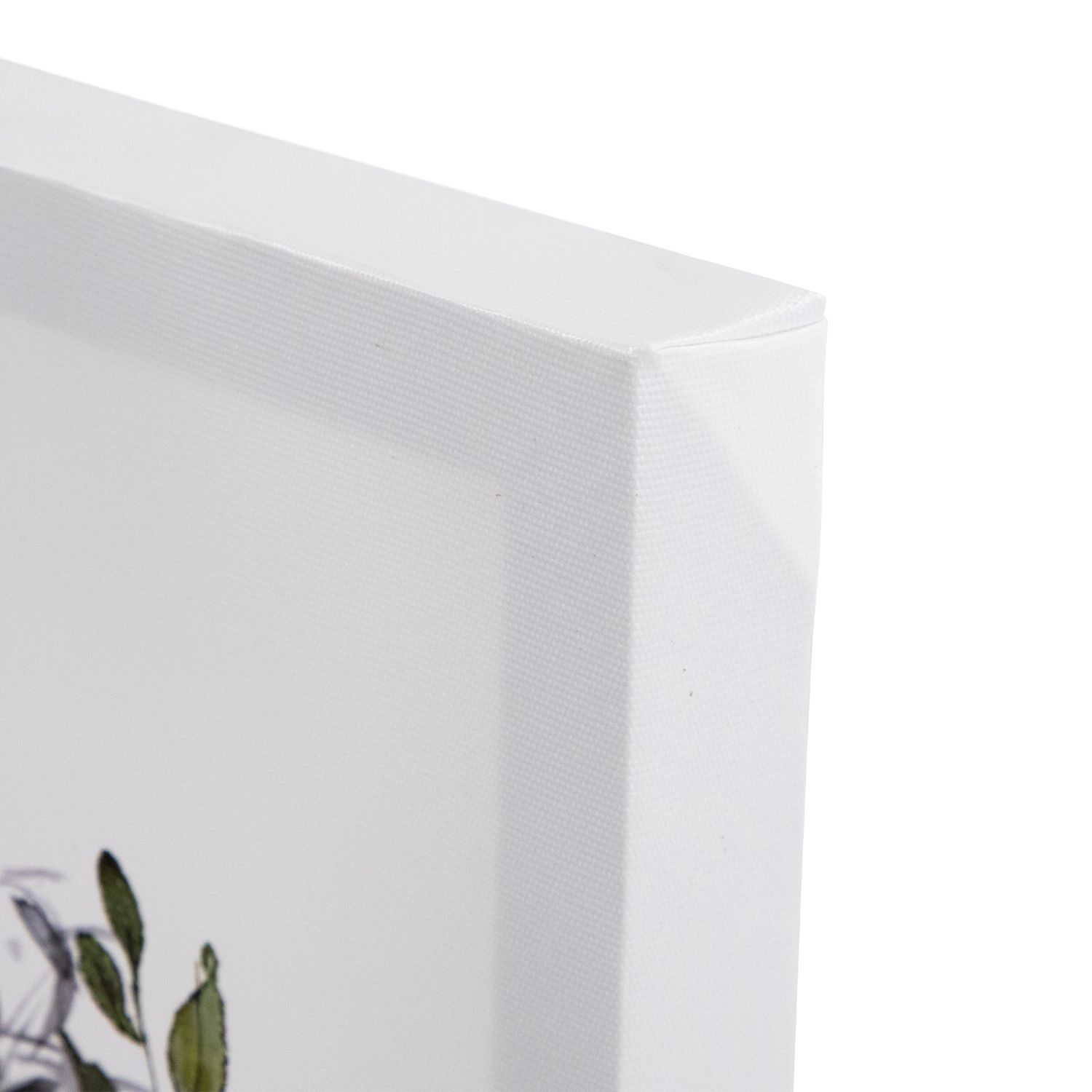 Art mural en toile, coq avec feuillage, 19,5 x 15,75 po