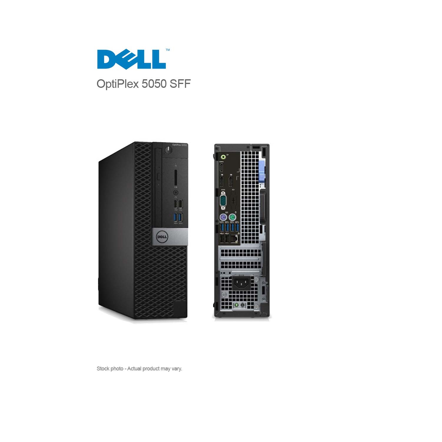 OptiPlex 5050 compact de Dell, Core i7-7700 3,60&nbsp;GHz, 32&nbsp;Go, 1&nbsp;To M.2 NVMe, DVDRW, moniteur 24 po WIN 10 PRO - remis à neuf