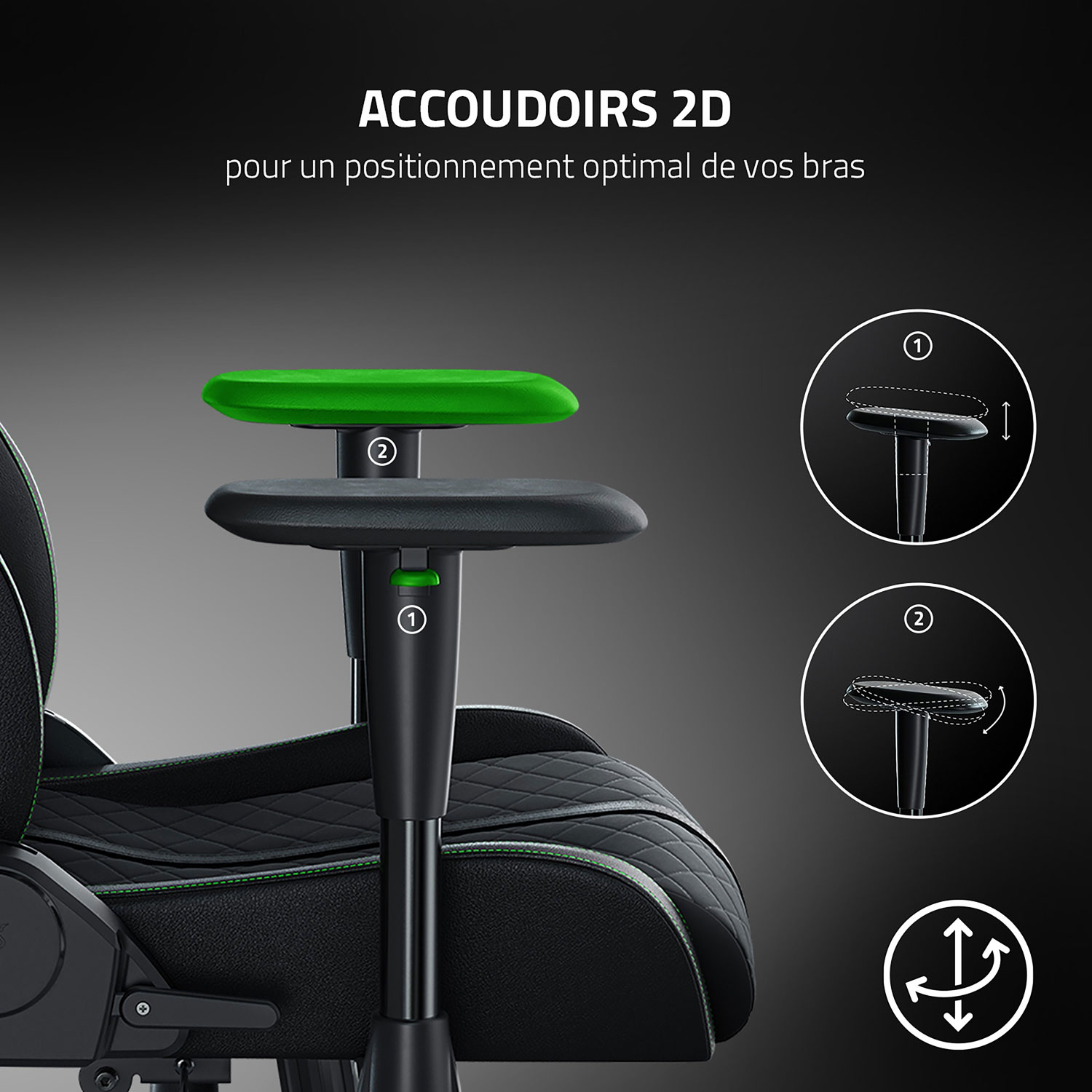 Razer Enki X Essential Gaming Chair - Black