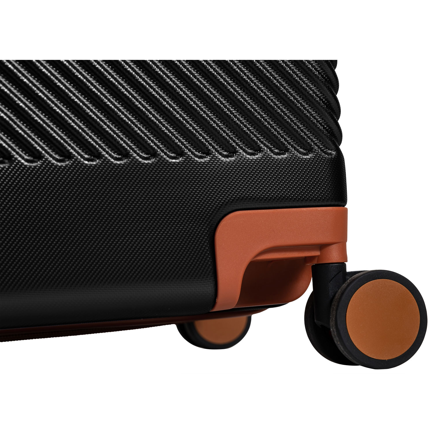 Champs Dream Collection 3-Piece Hard Side Expandable Luggage Set - Black