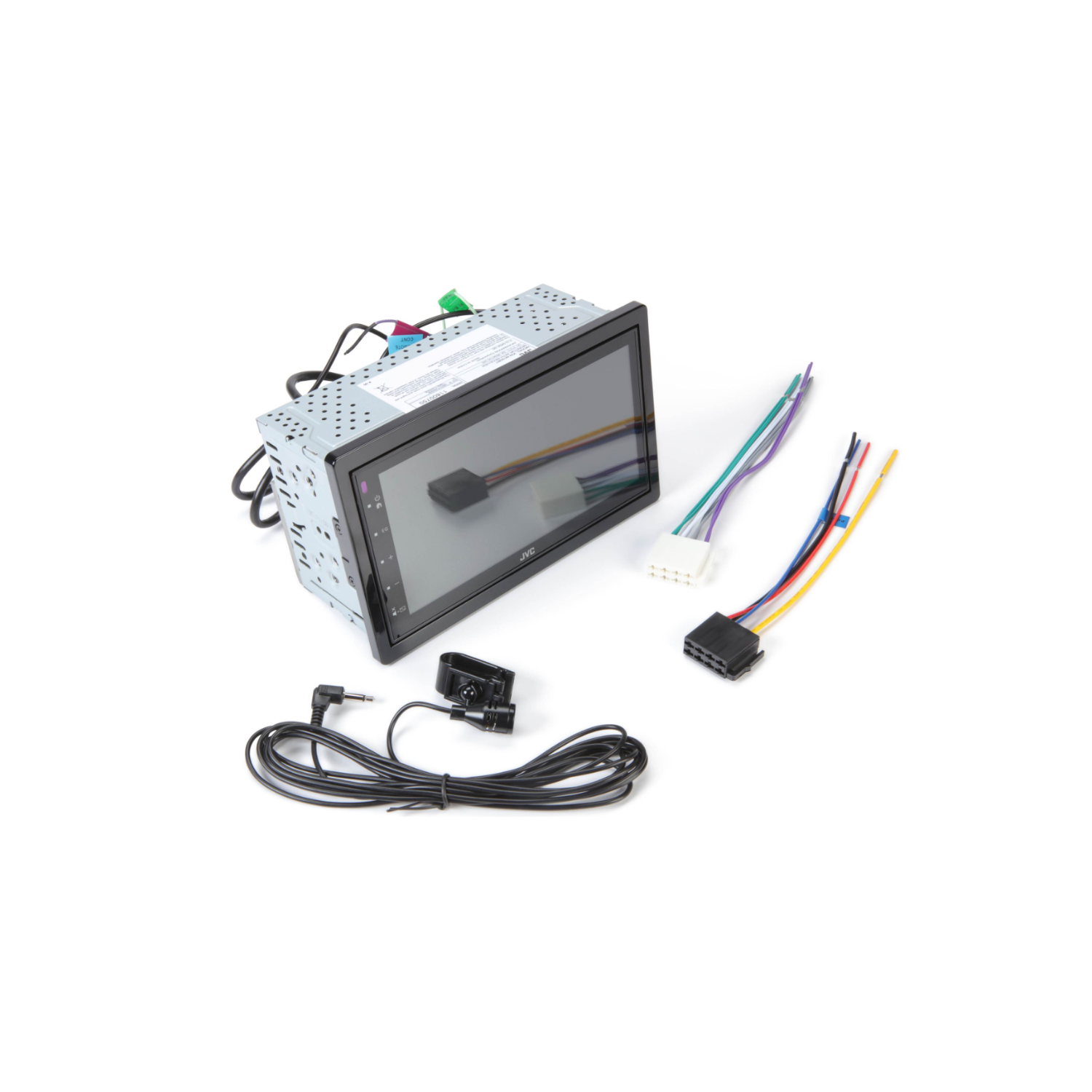 Récepteur multimédia numérique Bluetooth KW-M180BT 2-DIN avec écran tactile de 6,8 po de JVC