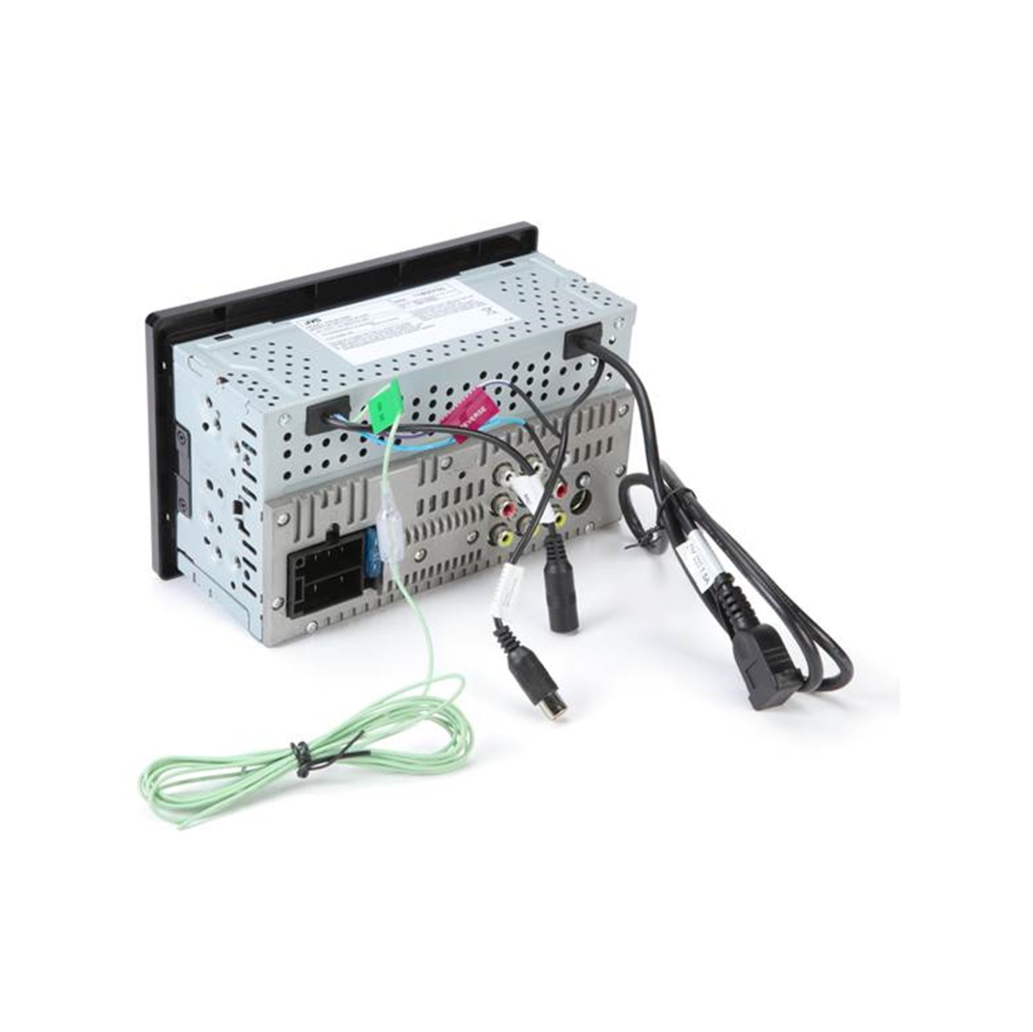 Récepteur multimédia numérique Bluetooth KW-M180BT 2-DIN avec écran tactile de 6,8 po de JVC