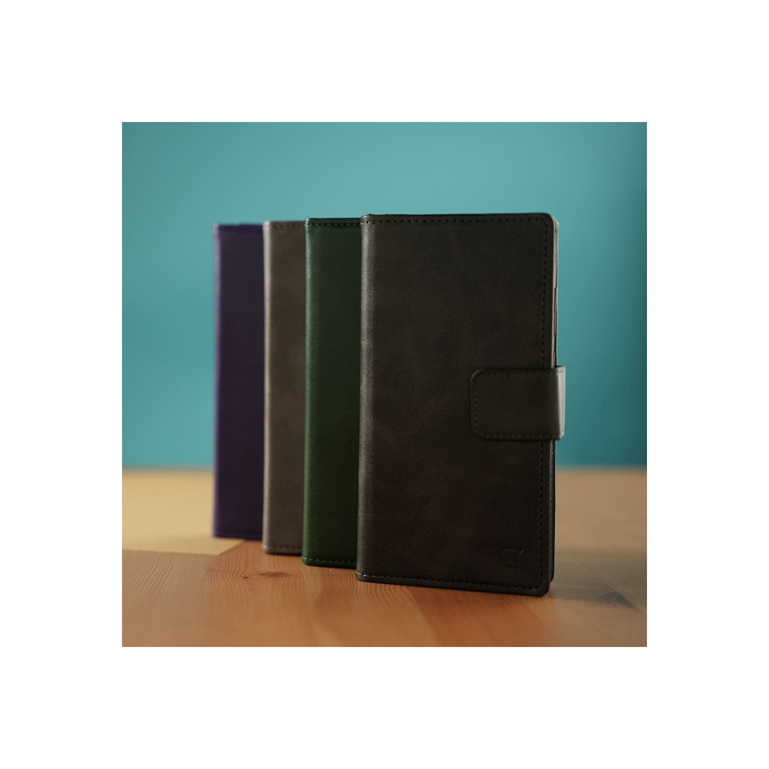 Étui portefeuille avec protection RFID pour Galaxy S24 de Samsung avec MagSafe et 5 fentes pour cartes