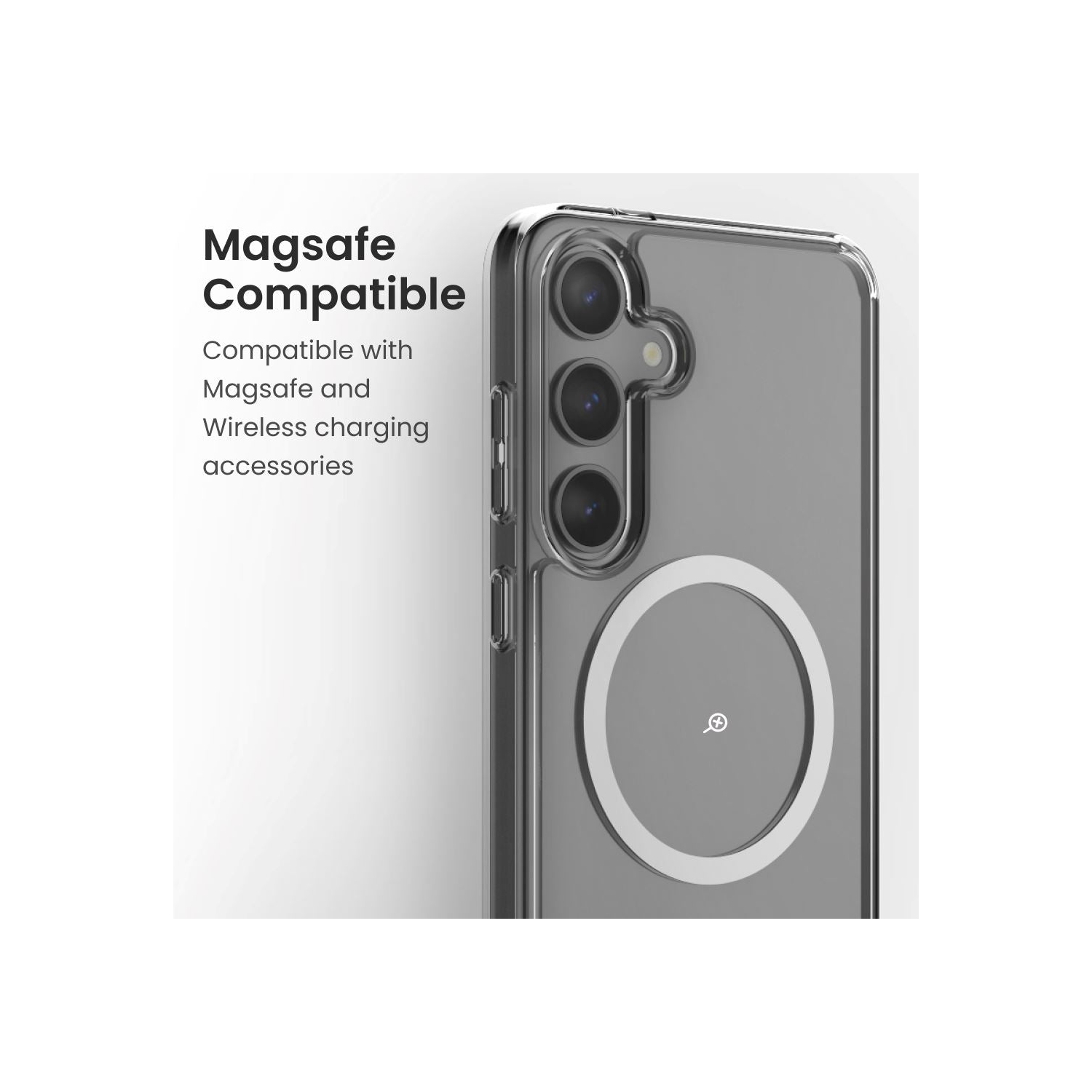 Samsung Galaxy S24 Clear Case with MagSafe