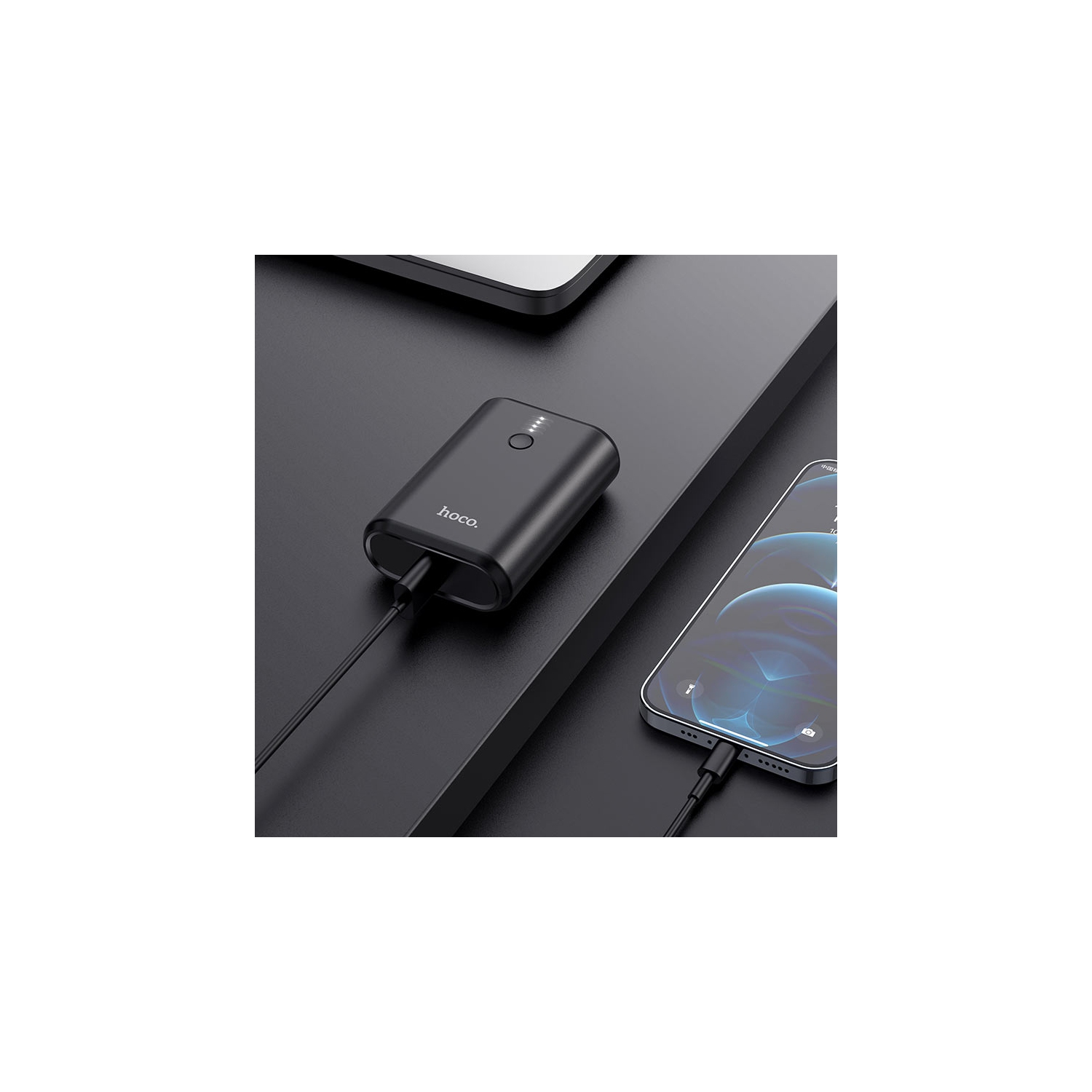 10000&nbsp;mAh – Chargeur de batterie externe USB-C Mini chargeur portatif pour tablettes iPad de Samsung de iPhone, noir