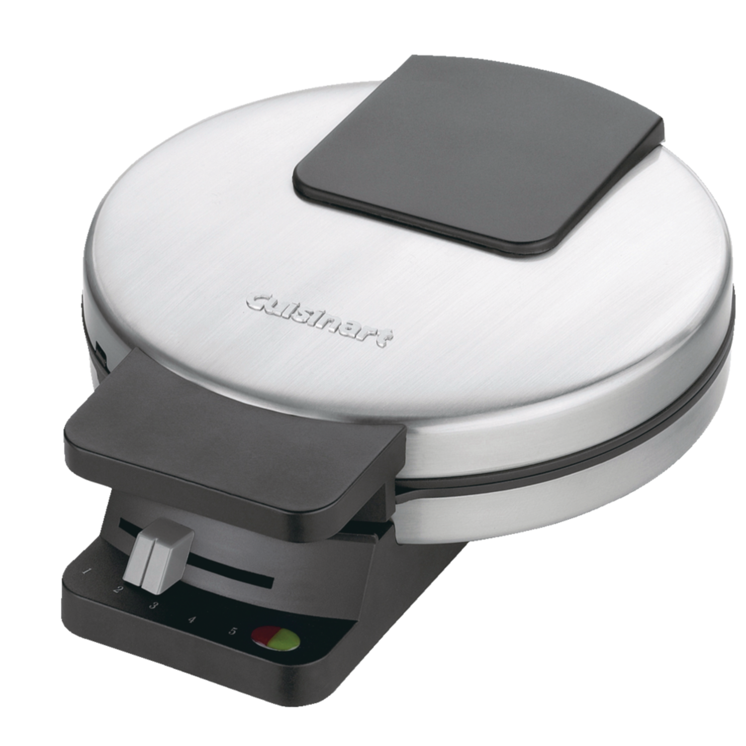 Cuisinart Round, Non-Stick Waffle Maker, Stainless Steel