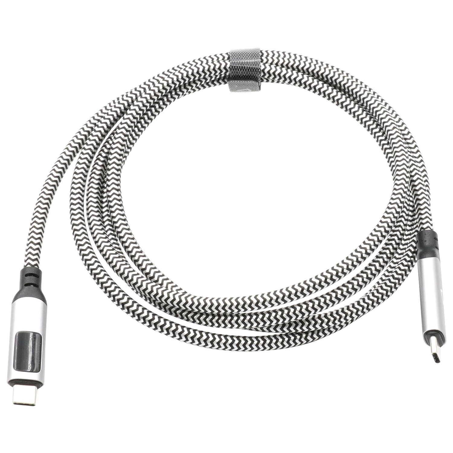 Câble USB-C à USB-C de 100 W, 20 Gb/s et 1,8 m avec afficheur DEL de LBT (PM0603-4)