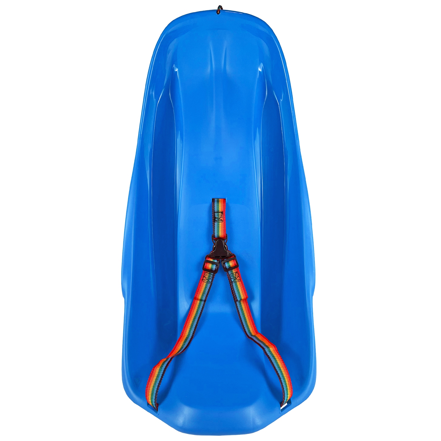 ArcticThrill Snow Sled for Kids - ExploRide Sledge - Toboggan with Pull Rope and Safety Belt; Outdoor Plastic Winter Sleigh for Toddlers & Kids