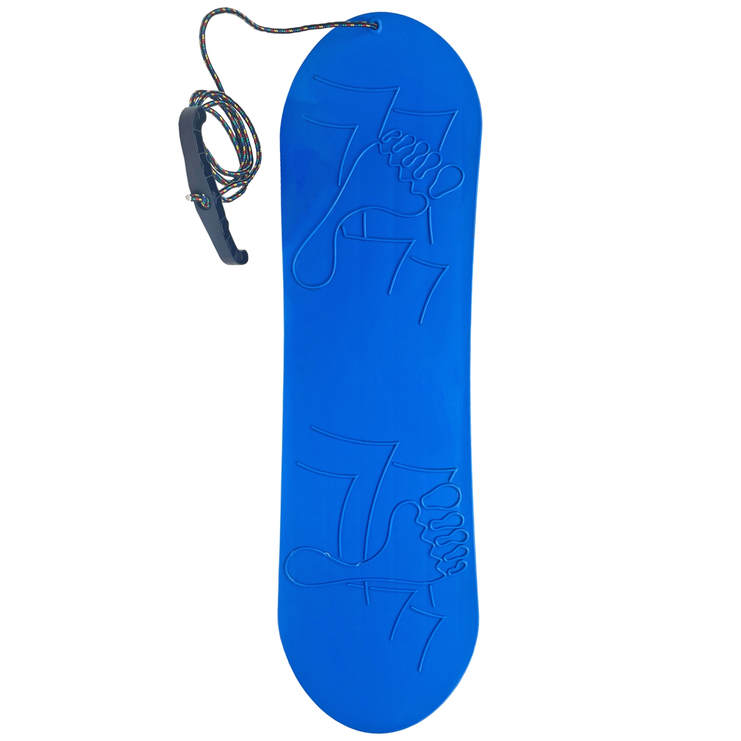 ArcticThrill Snow Sled for Kids - SnowMotion - Slider Board with Pull Rope; Outdoor Plastic Winter Sleigh for Toddlers & Kids