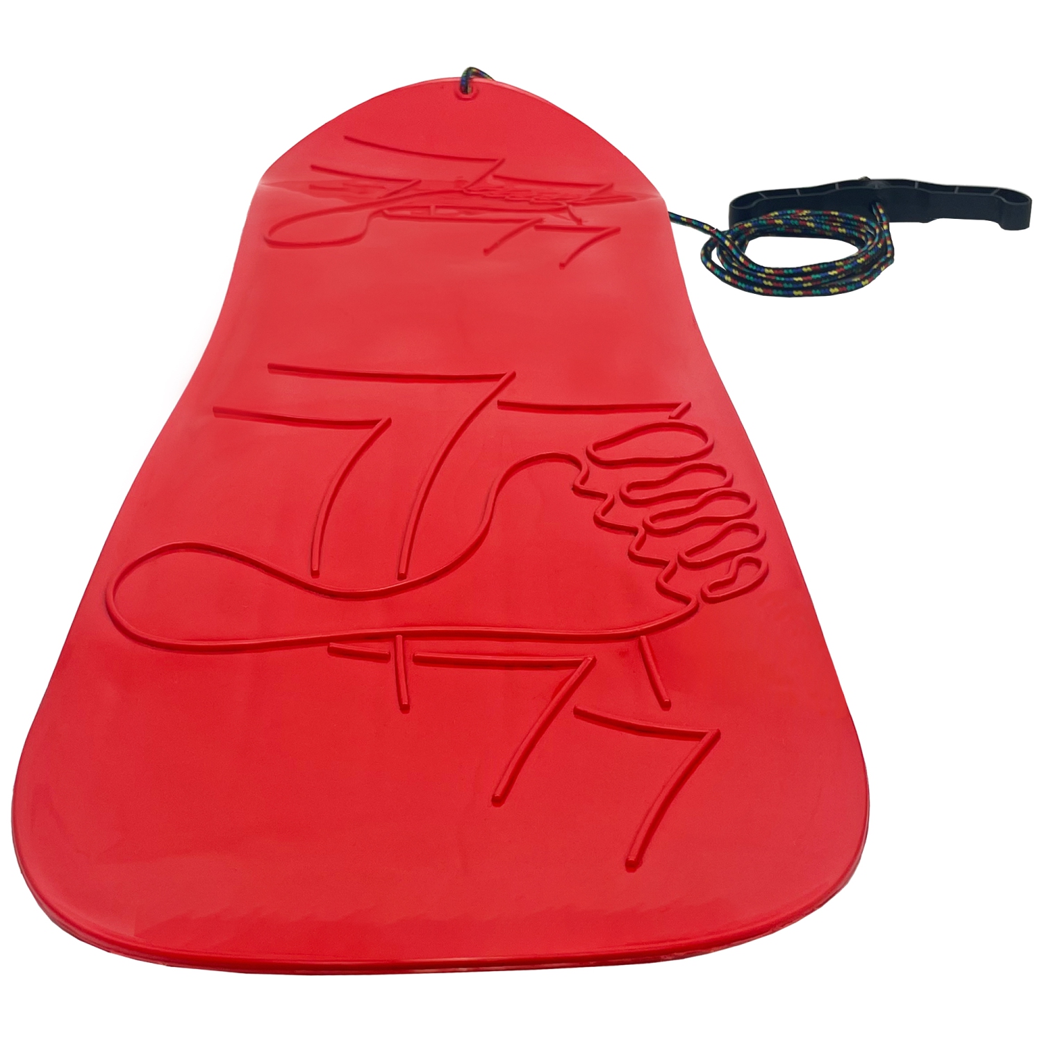 ArcticThrill Snow Sled for Kids - SnowMotion - Slider Board with Pull Rope; Outdoor Plastic Winter Sleigh for Toddlers & Kids