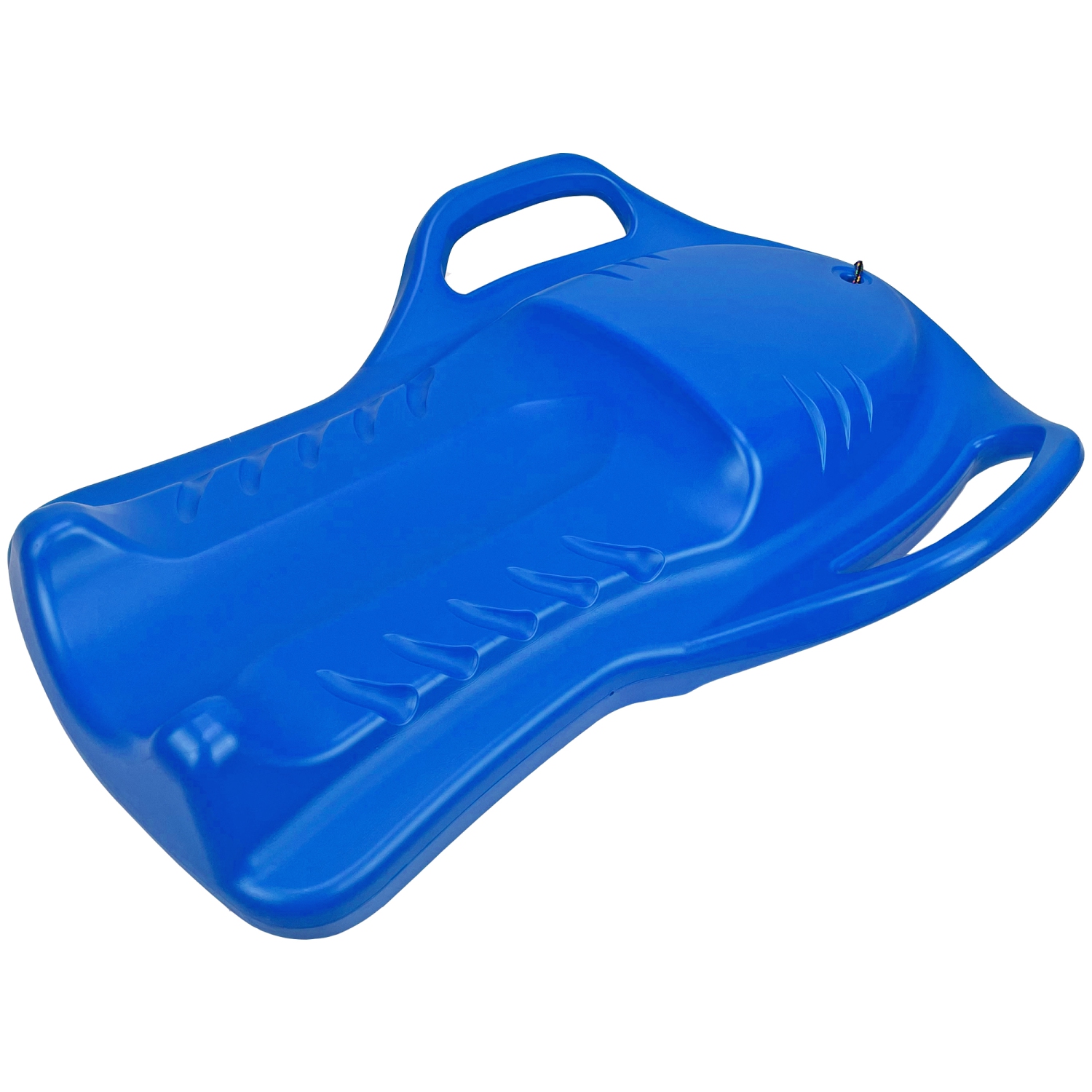 ArcticThrill Snow Sled for Kids - ParadiseRide Slider - Single Rider Sprinter Toboggan with Handles and Pull Rope; Outdoor Plastic Winter Sleigh for