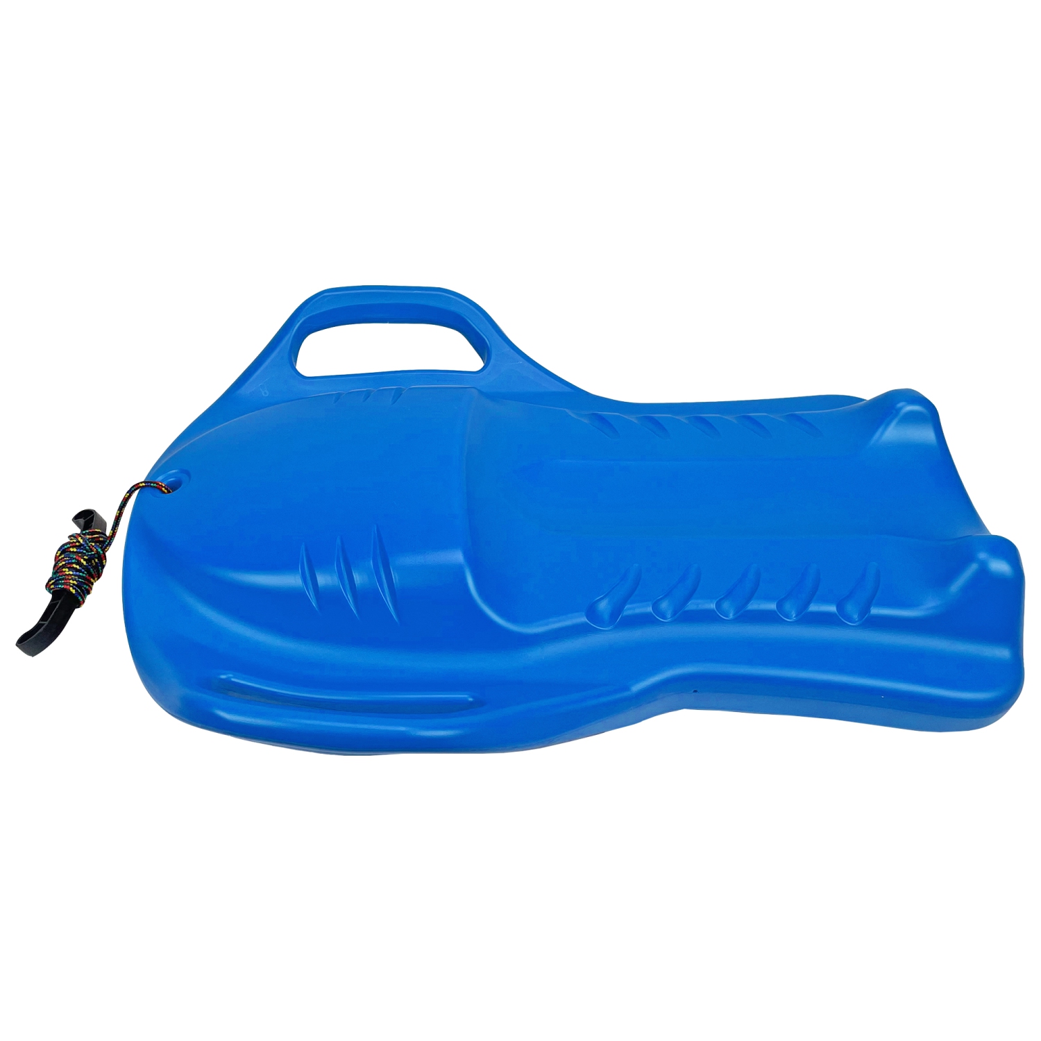 ArcticThrill Snow Sled for Kids - ParadiseRide Slider - Single Rider Sprinter Toboggan with Handles and Pull Rope; Outdoor Plastic Winter Sleigh for