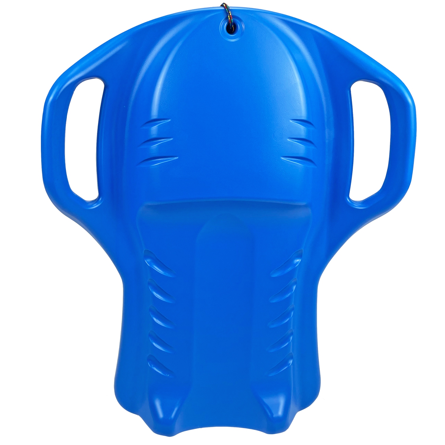 ArcticThrill Snow Sled for Kids - ParadiseRide Slider - Single Rider Sprinter Toboggan with Handles and Pull Rope; Outdoor Plastic Winter Sleigh for