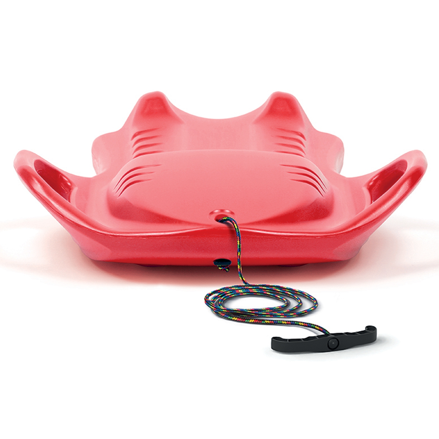 Luge de neige ArcticThrill pour enfants - coulisse ParadiseRide - toboggan avec poignées et corde à tirer Sprinter simple Rider; traîneau d'hiver en