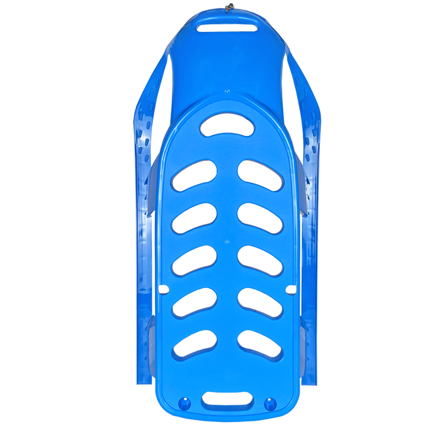 Luge de neige ArcticThrill pour enfants - luge SnowVenture - toboggan avec corde; traîneau d'hiver en plastique pour les tout-petits et les enfants