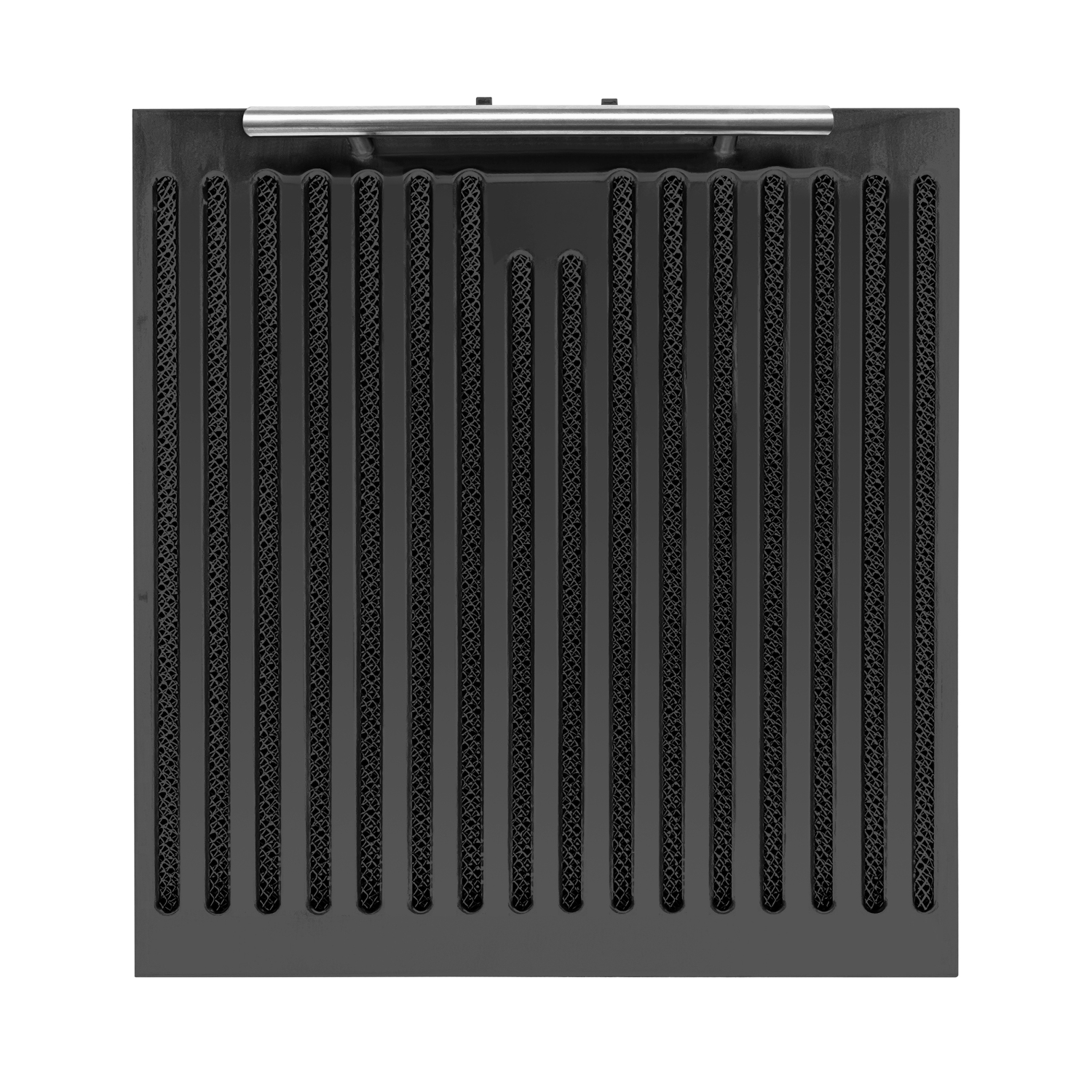 Forno Bari Espresso 30-inch Under Cabinet in Black 400CFM Range Hood, with additional Brass Filter Handles