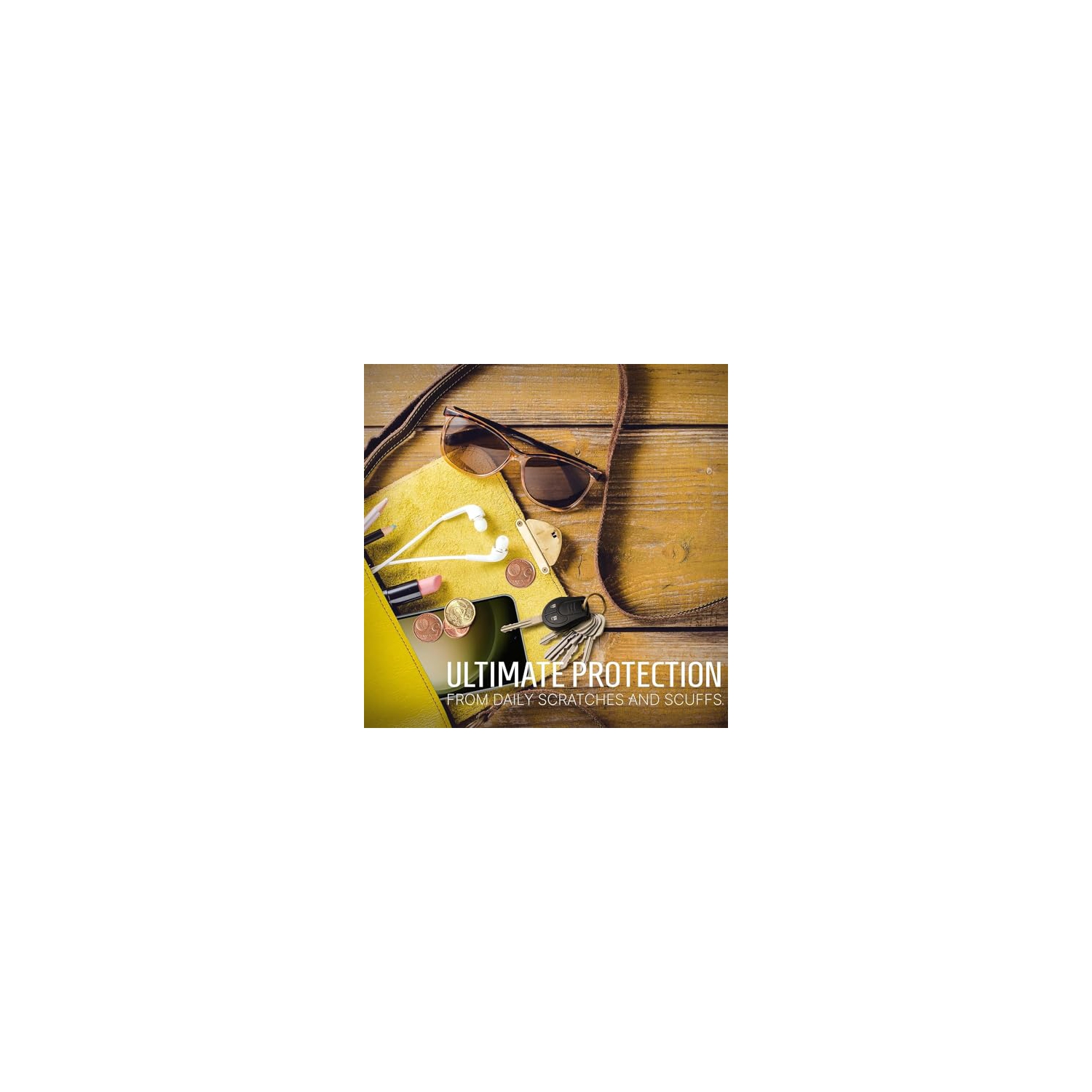 Protecteur d'écran d'Inskin pour Pixel 8 Pro de Google - Paquet de 2 + 2 verres trempé pour écran et objectif d'appareil photo