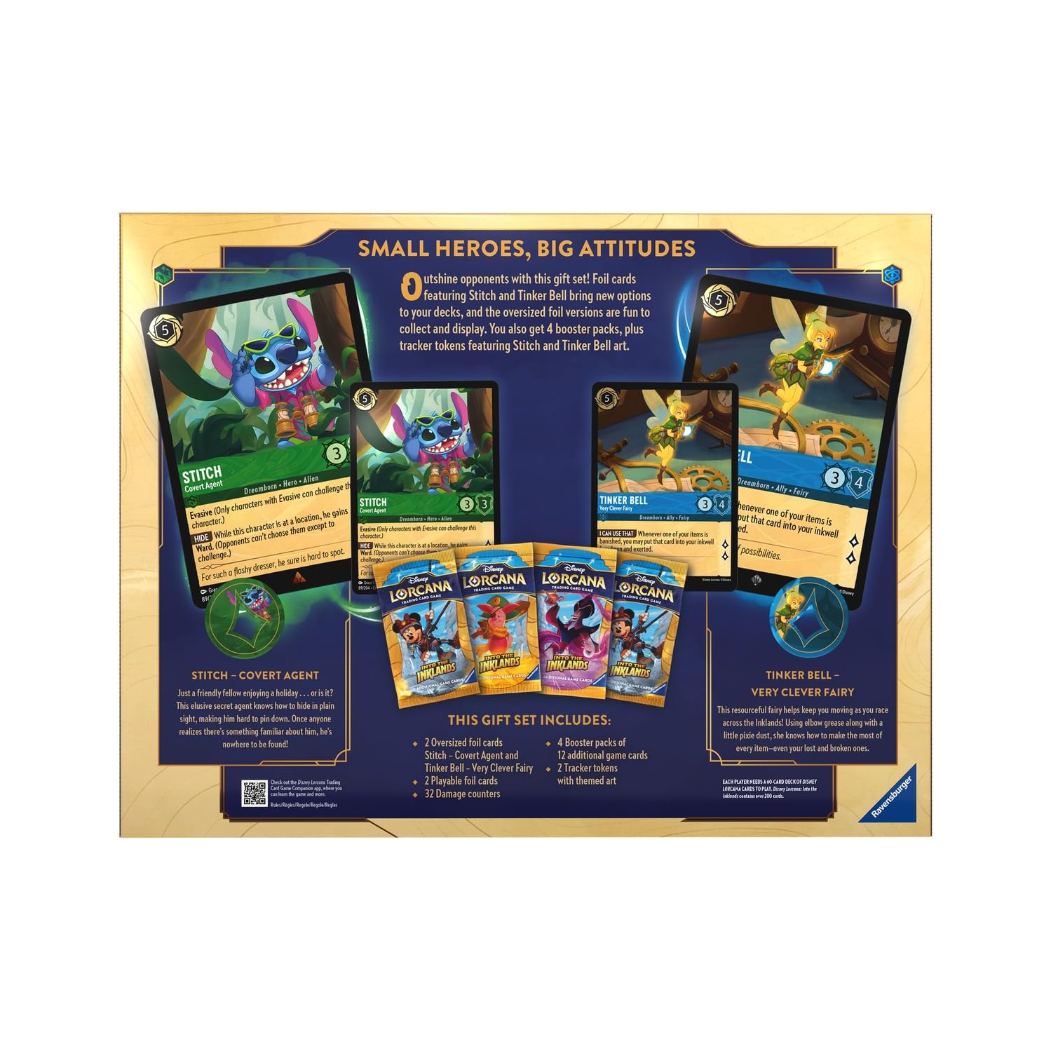 Ravensburger Disney Lorcana Trading Card Game: Into the Inklands - Gift Set