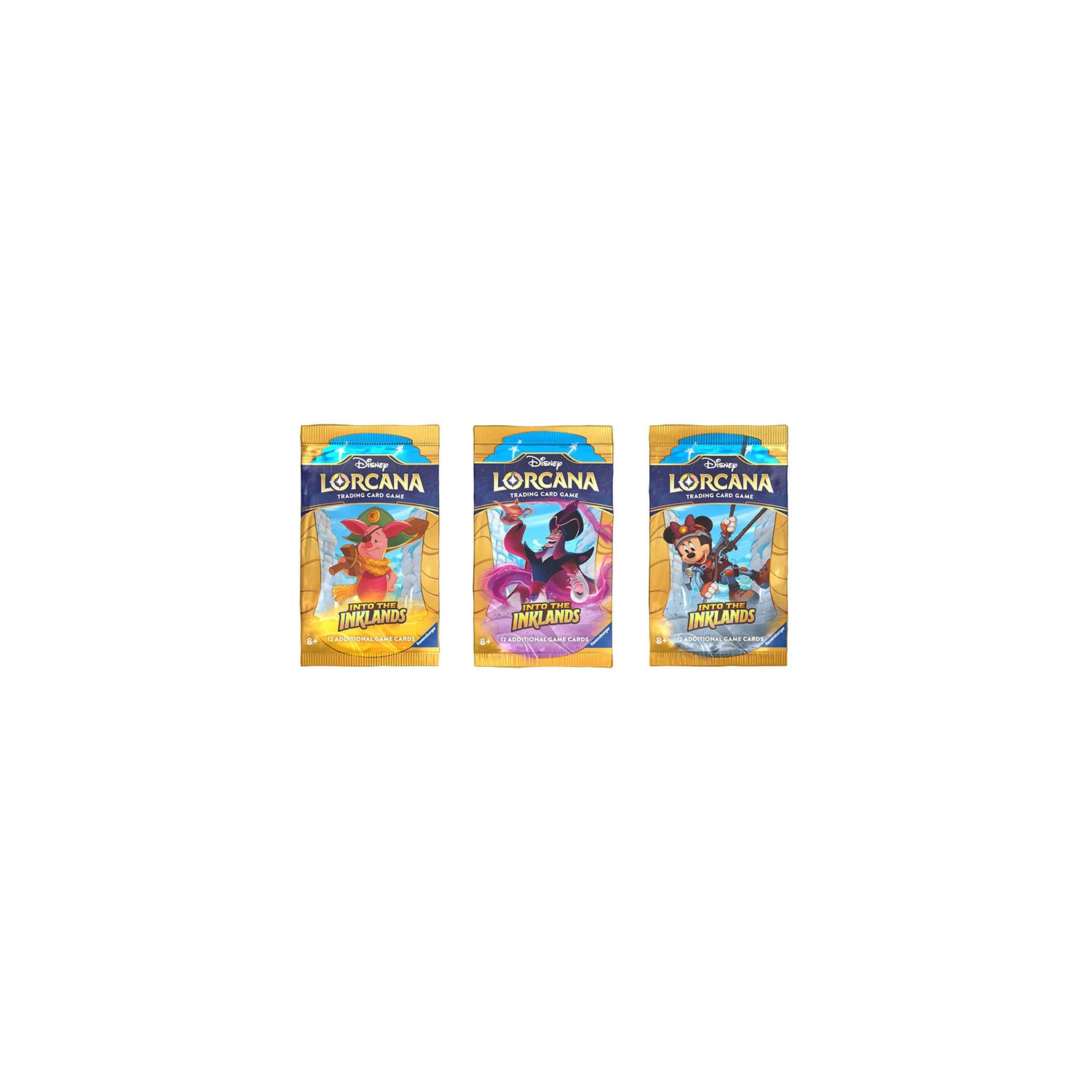 Ravensburger Disney Lorcana Trading Card Game: Into the Inklands Booster Box 24 packs per box, 12 cards per pack
