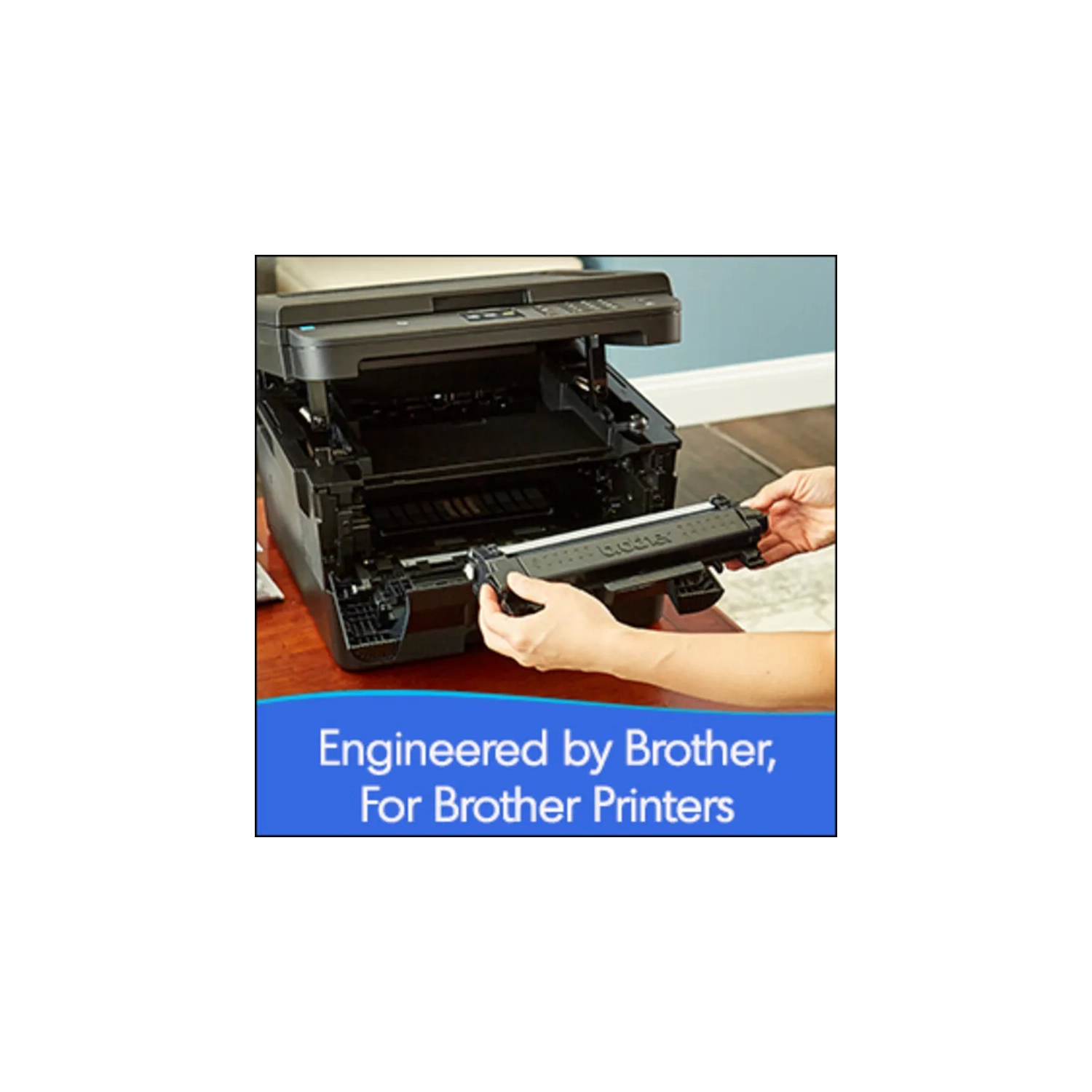 Cartouche d'encre en poudre laser monochrome à haut rendement TN760 de Brother