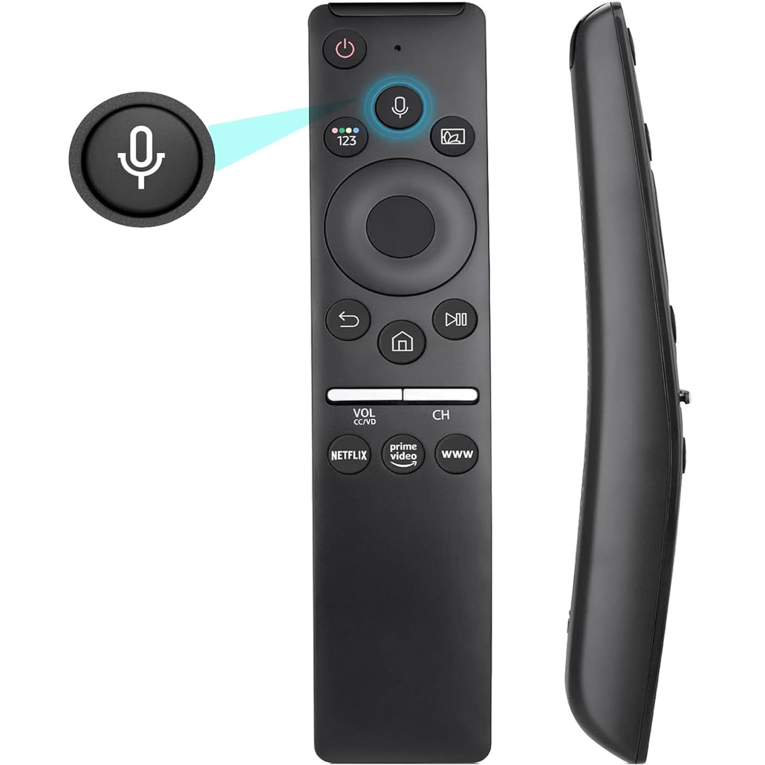 Newest BN59-01312A Voice Remote Control for Samsung QLED UHD 4K 8K 8 Series Smart TV Which Supported Voice Function