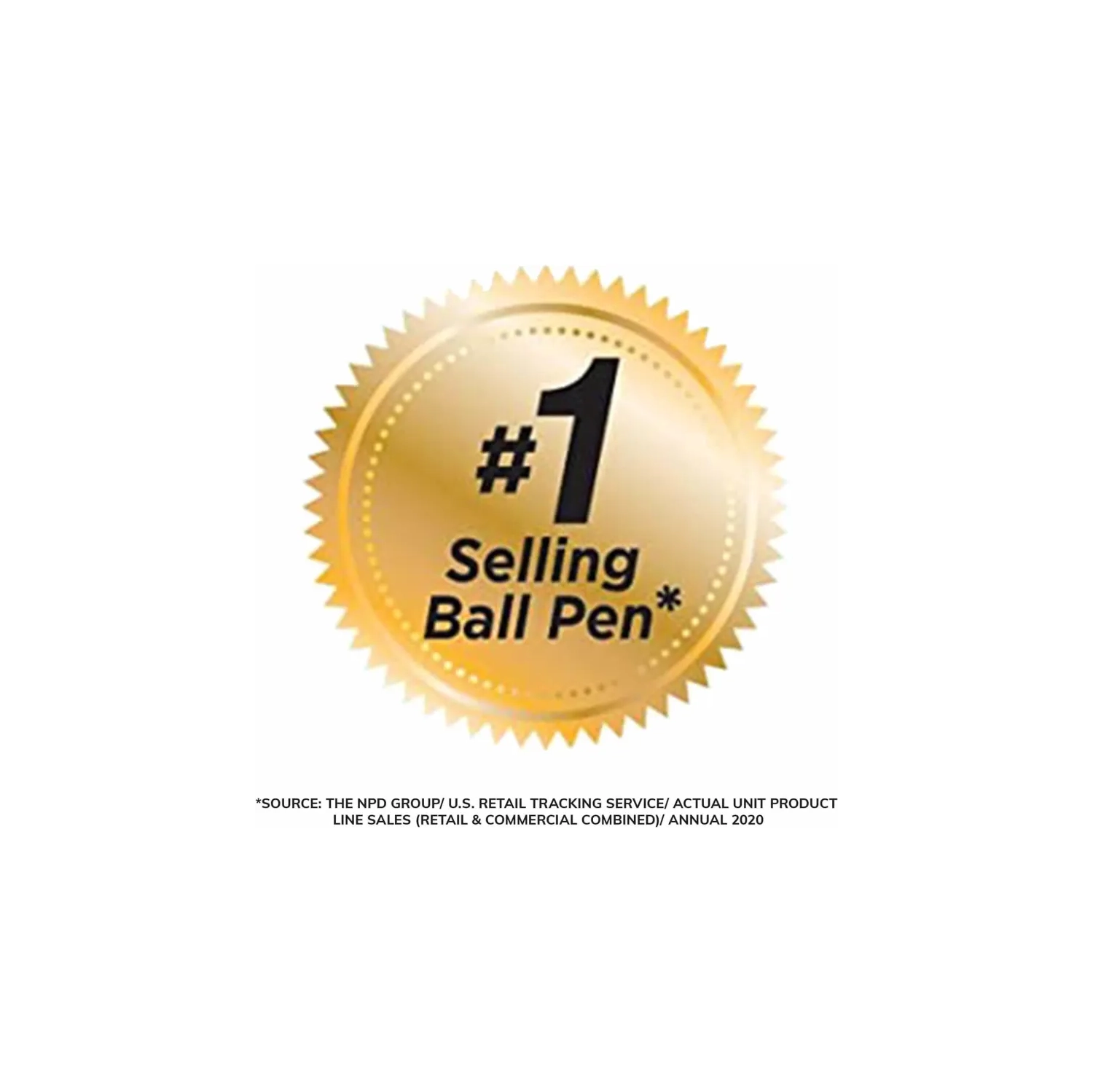 BIC - Stylos à bille ronds Stic Extra Life, pointe moyenne, paq./60, pointe moyenne (no 1), stylo de vente