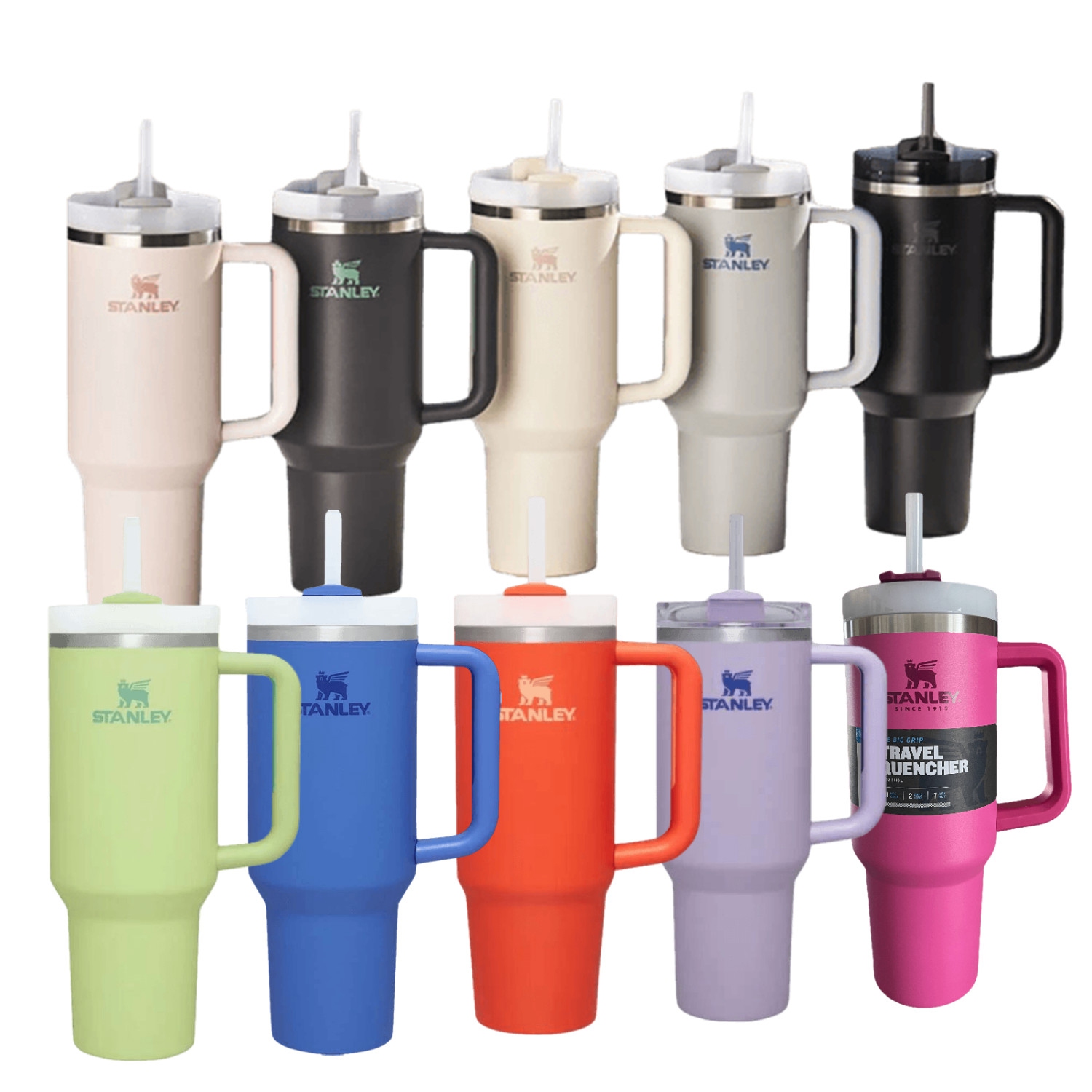 Stanley Quencher H2.0 FlowState 40oz Stainless Steel Tumbler