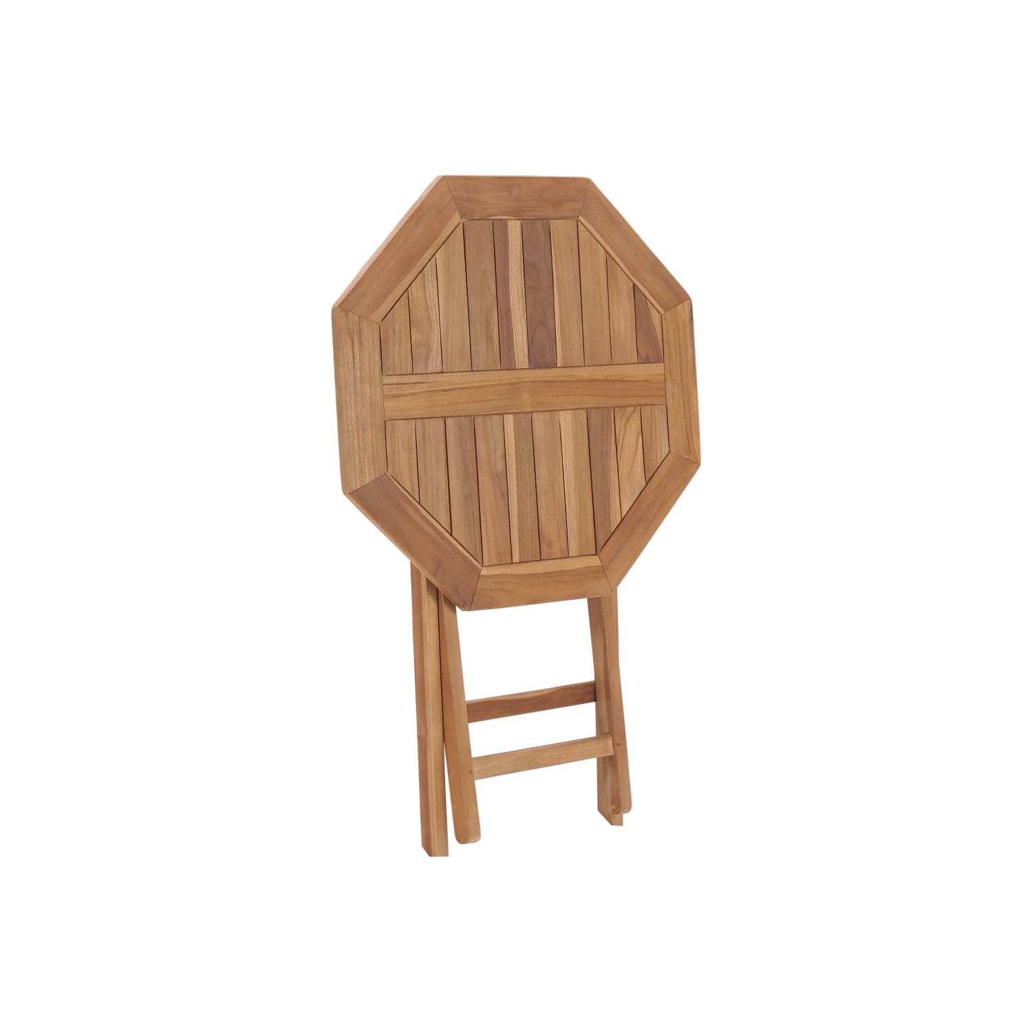 vidaXL Folding Garden Table 60x60x75 cm Solid Teak Wood