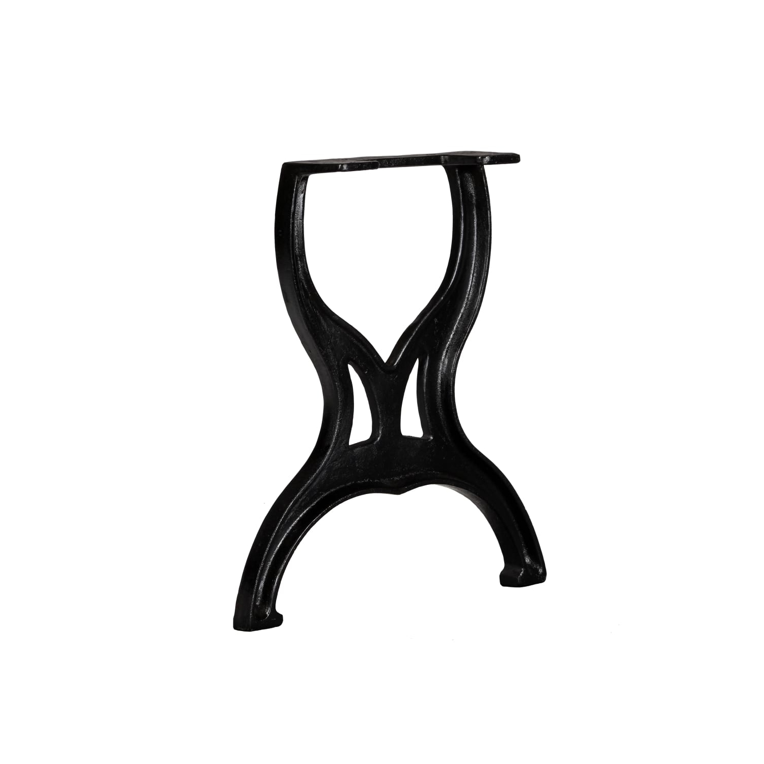 vidaXL Bench Legs 2 pcs X-Frame Cast Iron