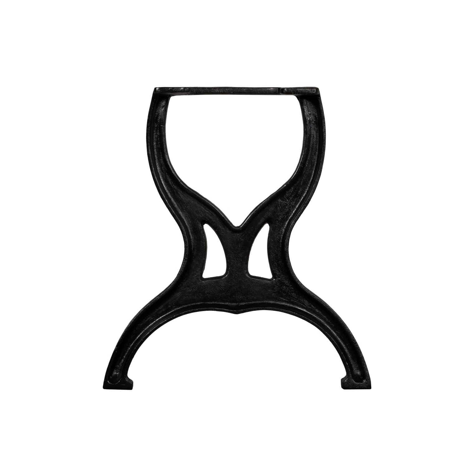 vidaXL Bench Legs 2 pcs X-Frame Cast Iron