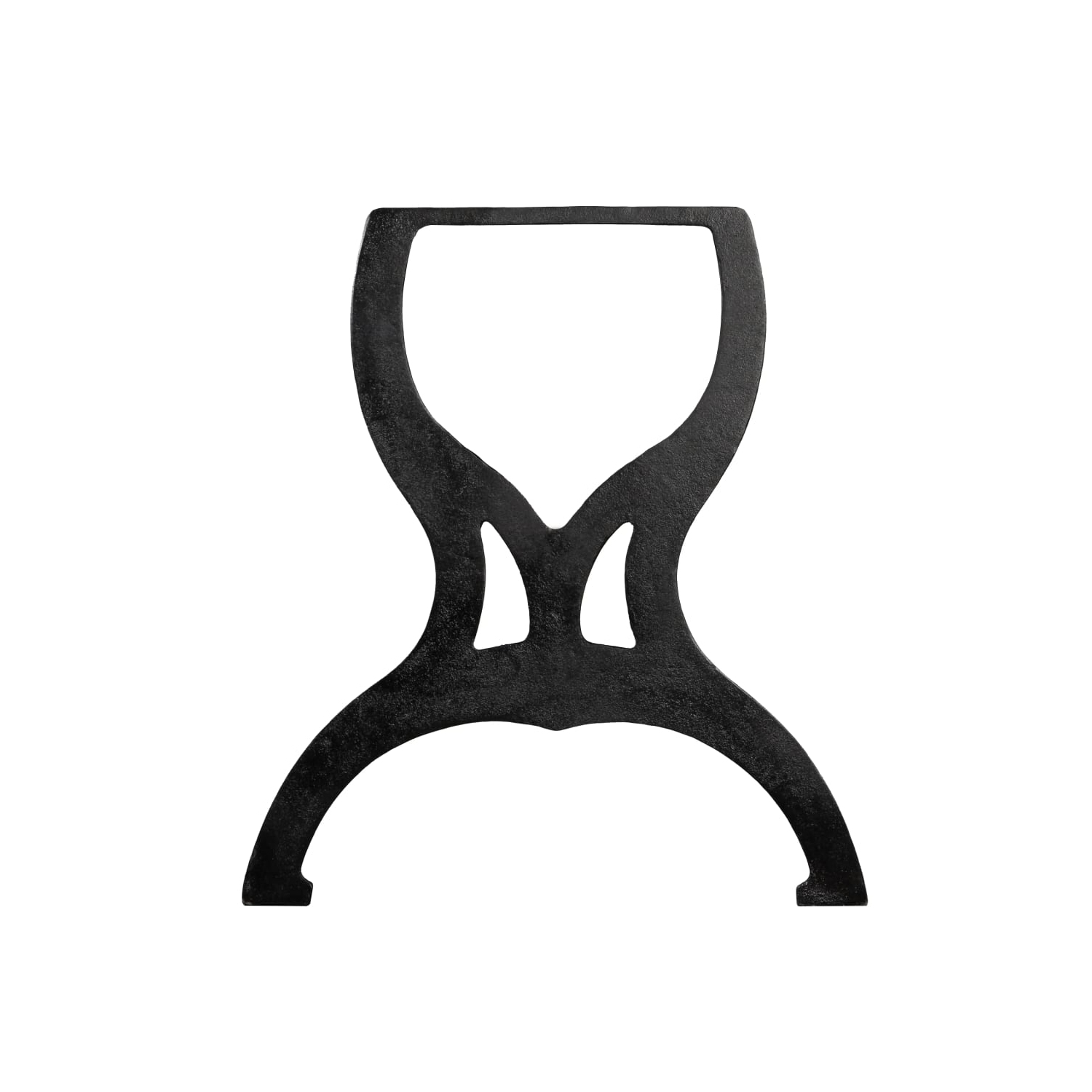 vidaXL Bench Legs 2 pcs X-Frame Cast Iron