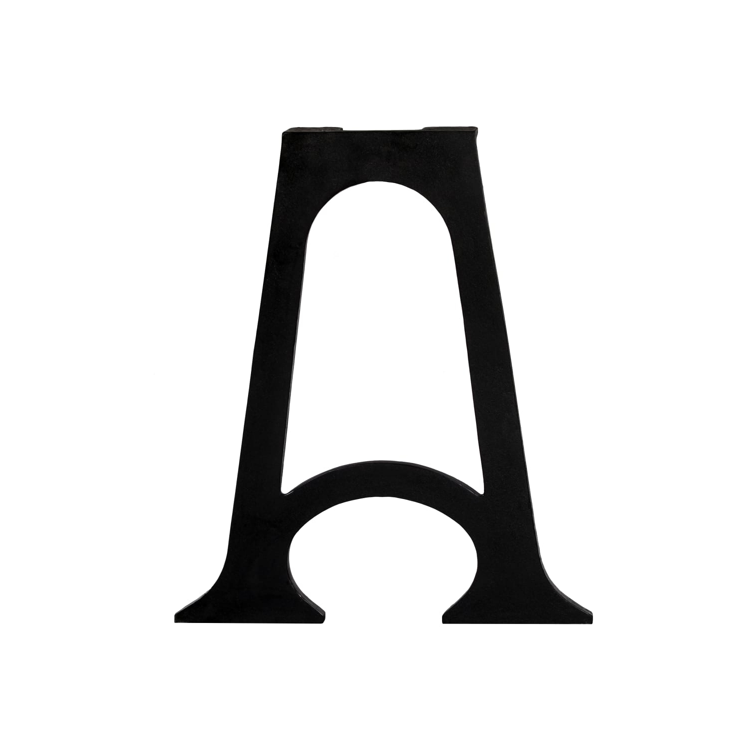 vidaXL Dining Table Legs 2 pcs with Arched Base A-Frame Cast Iron