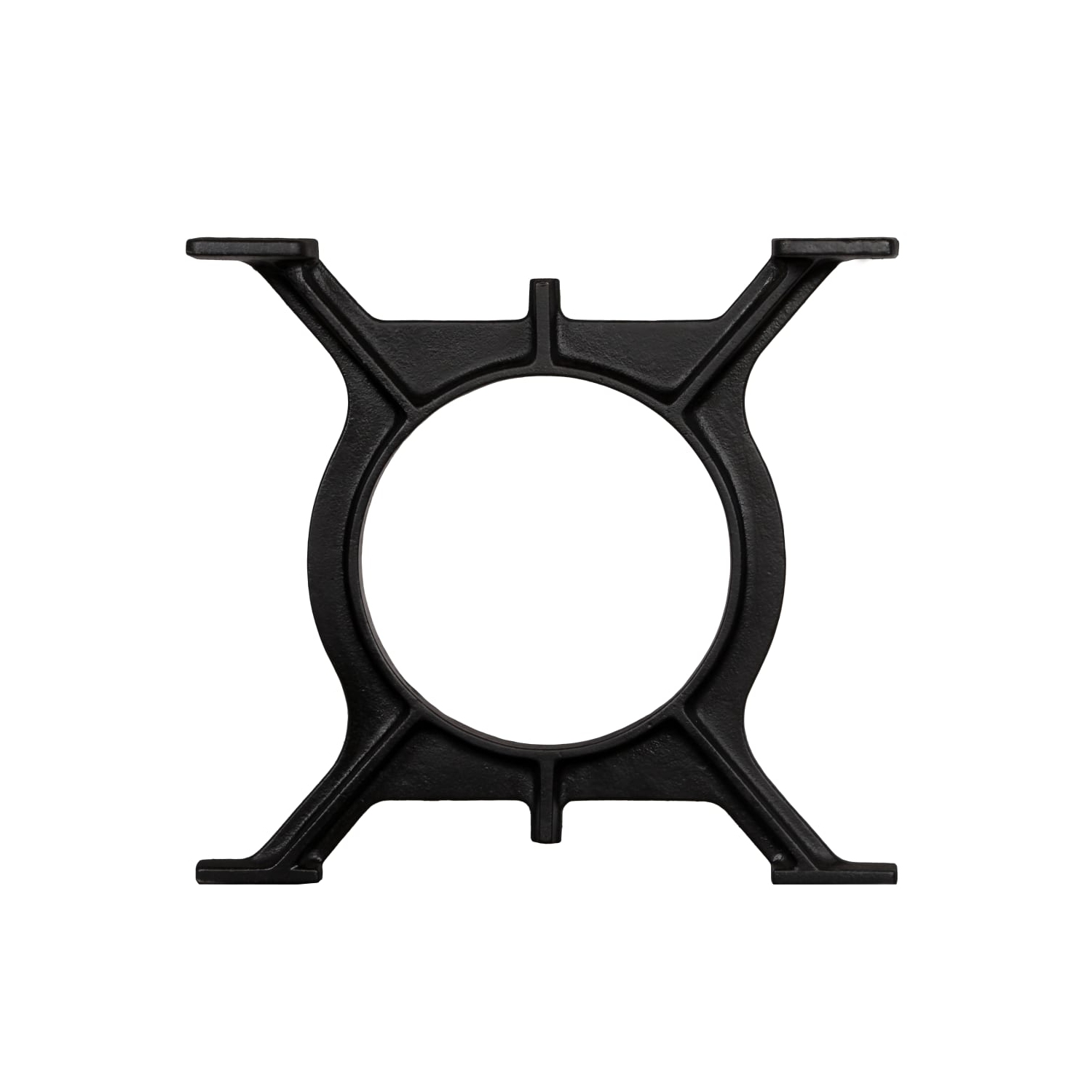 vidaXL Coffee Table Legs 2 pcs O-Frame Cast Iron