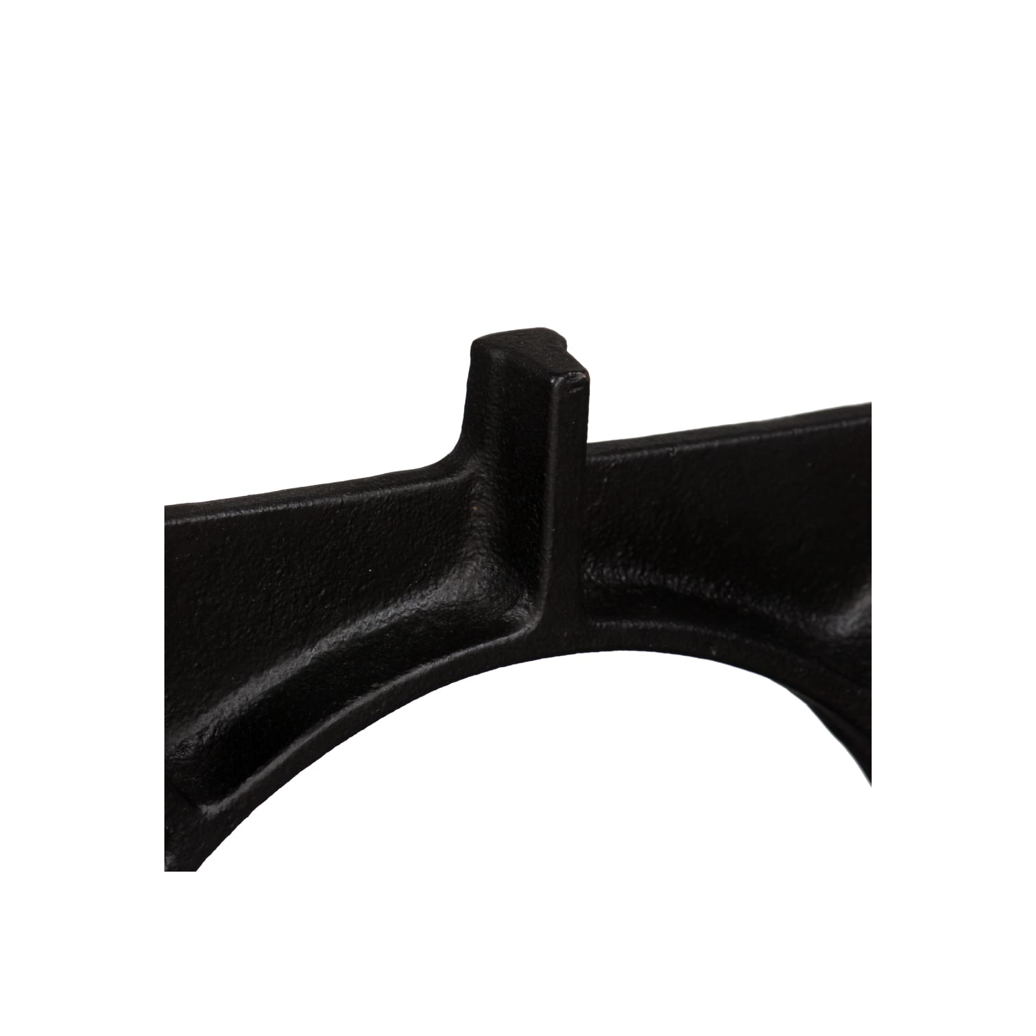 vidaXL Coffee Table Legs 2 pcs O-Frame Cast Iron