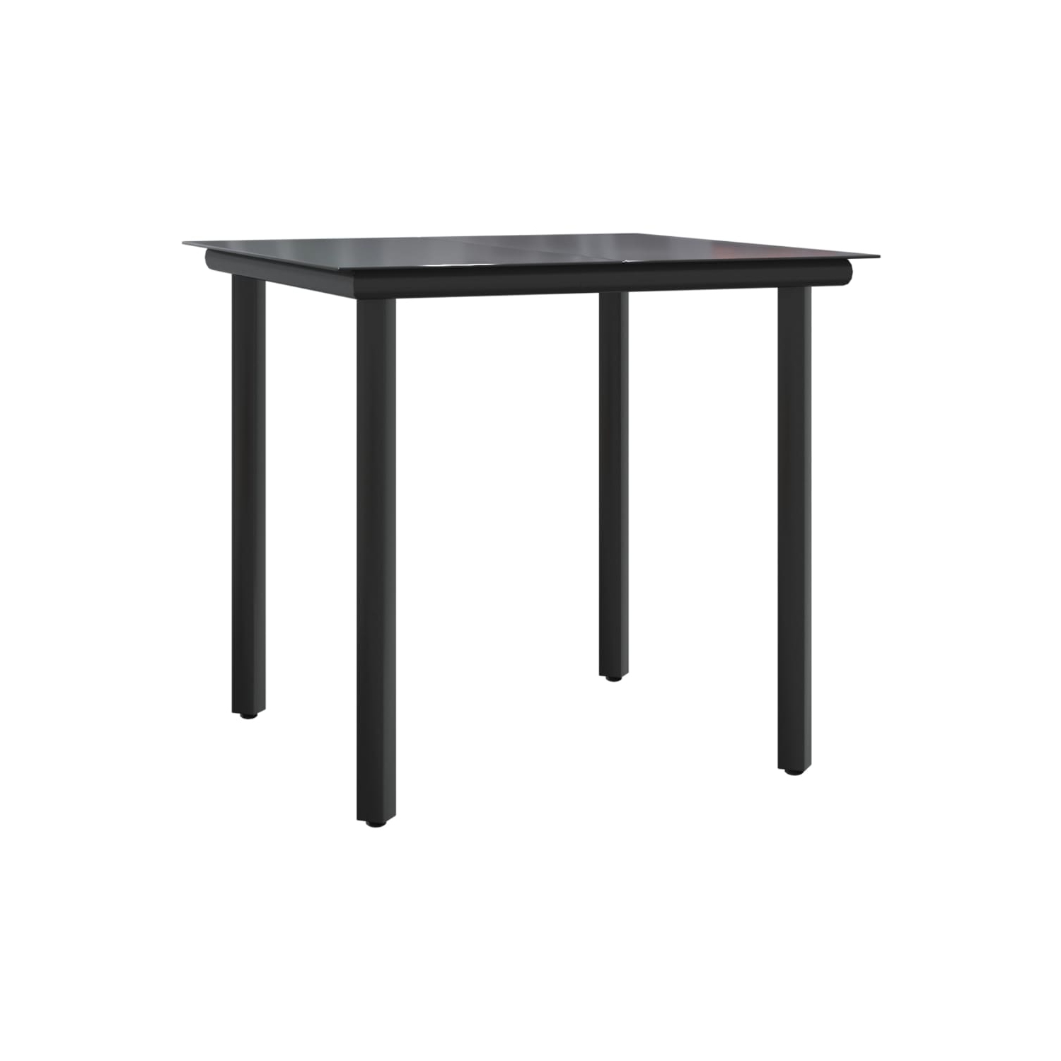 vidaXL 5 Piece Garden Dining Set Poly Rattan