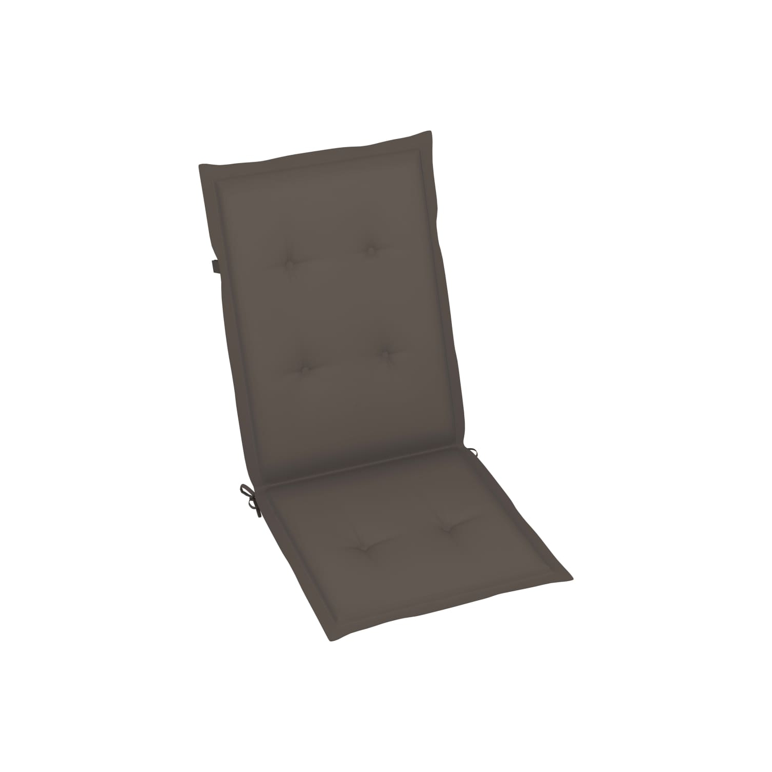 Chaises inclinables de jardin VidaXL 4 pièces avec coussins bois d'acacia massif