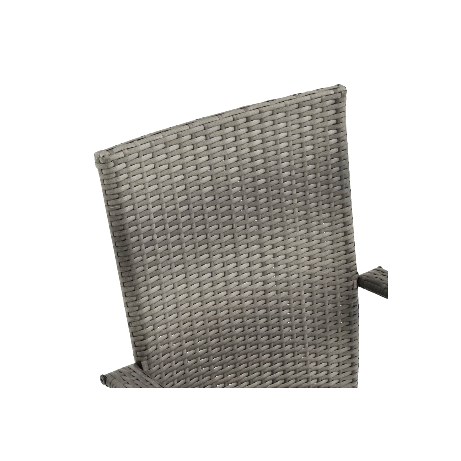 vidaXL 7 Piece Garden Dining Set Grey