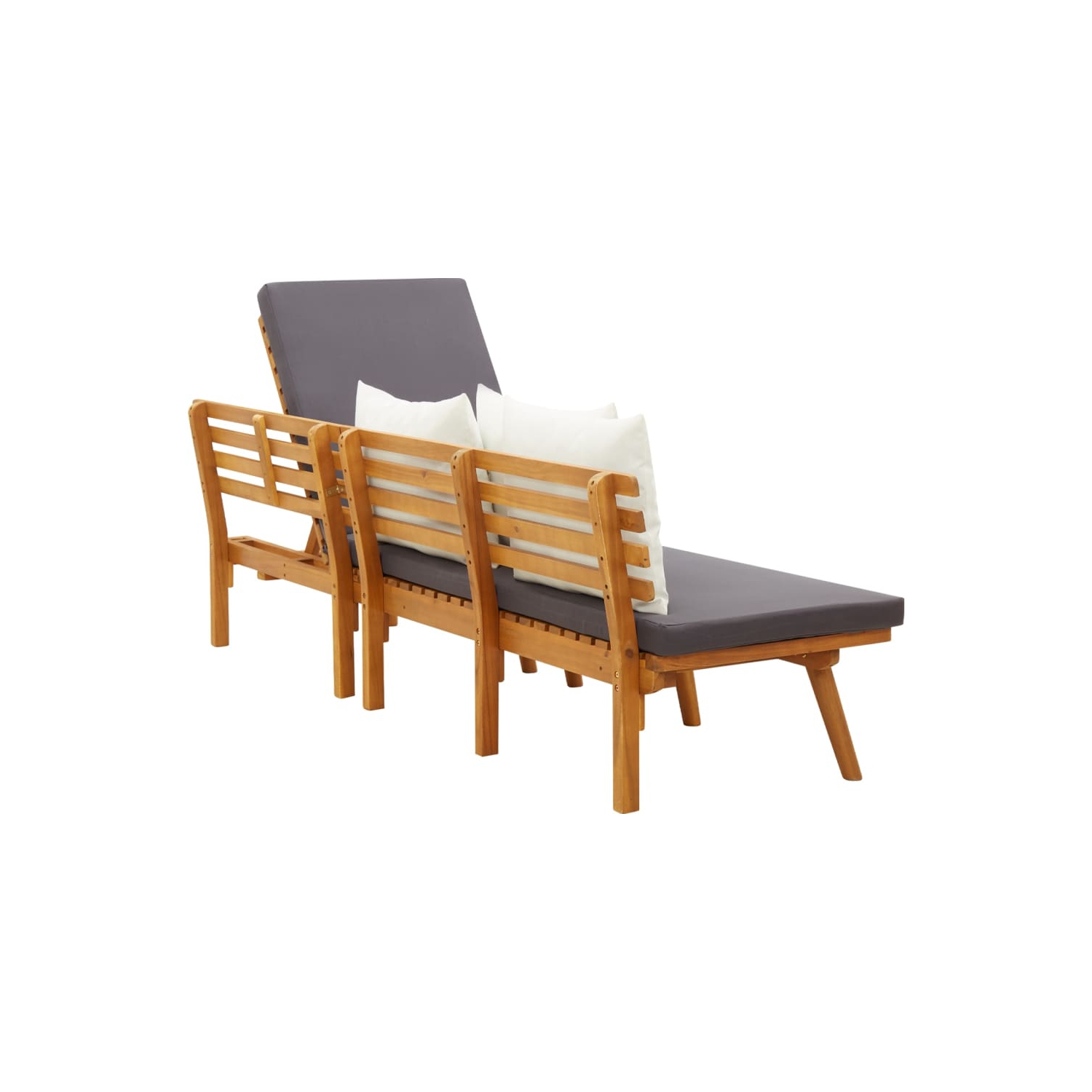 vidaXL Garden Day Bed 200x65 cm Solid Wood Acacia