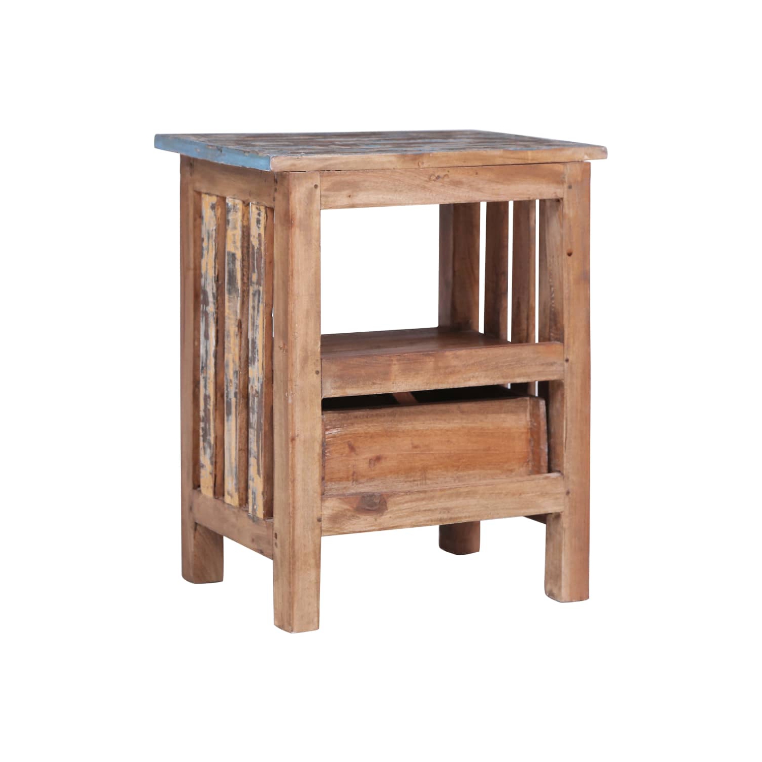 vidaXL Bedside Cabinet 41x30x50 cm Solid Mahogany Wood