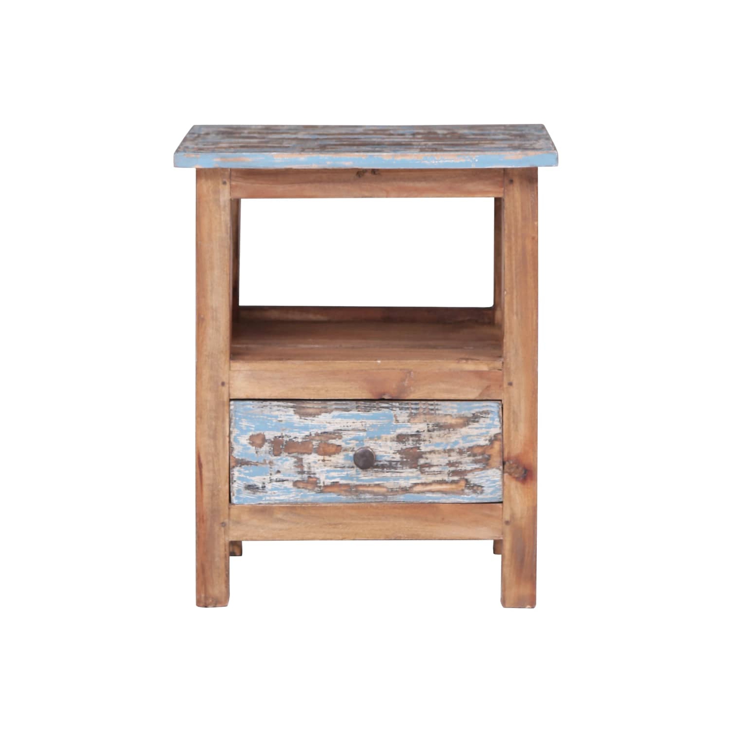 vidaXL Bedside Cabinet 41x30x50 cm Solid Mahogany Wood