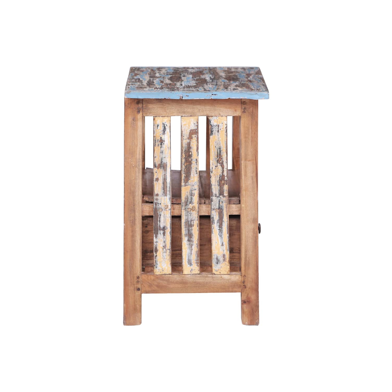 vidaXL Bedside Cabinet 41x30x50 cm Solid Mahogany Wood