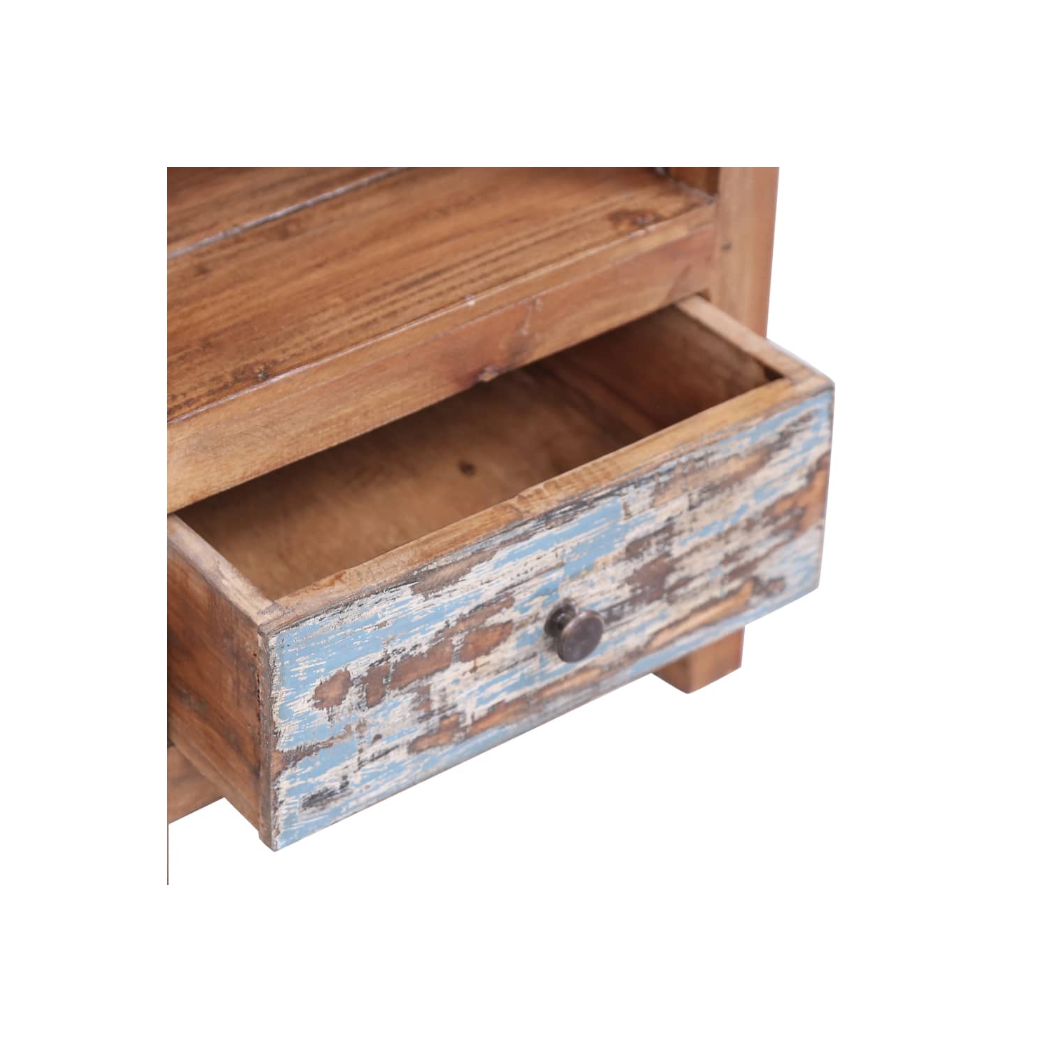 vidaXL Bedside Cabinet 41x30x50 cm Solid Mahogany Wood