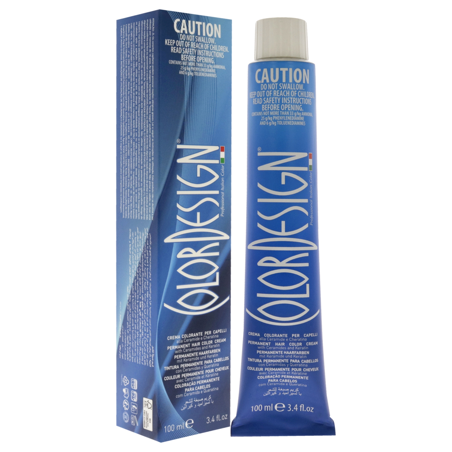 Permanent Hair Color - 5.0 5NN Extra Intensive Light Brown by ColorDesign for Unisex - 3.4 oz Hair Color