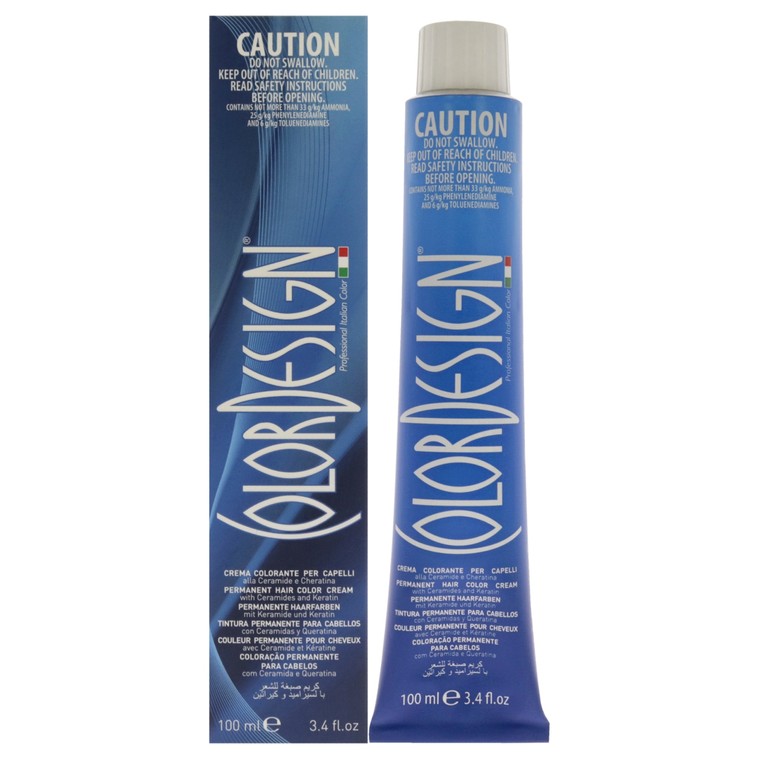 Colorant capillaire permanent - 9 9N blond très clair par ColorDesign pour unisexe - couleur capillaire 3,4&nbsp;oz