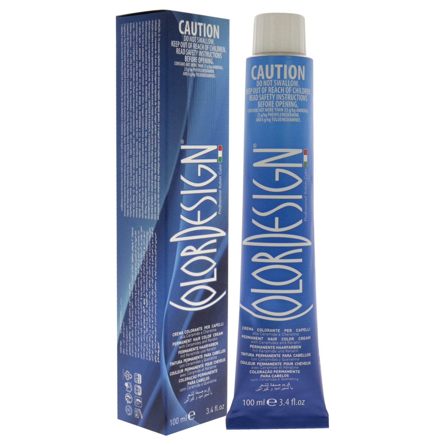 Permanent Hair Color - 8.003 Light Medium Natural Blonde by ColorDesign for Unisex - 3.4 oz Hair Color